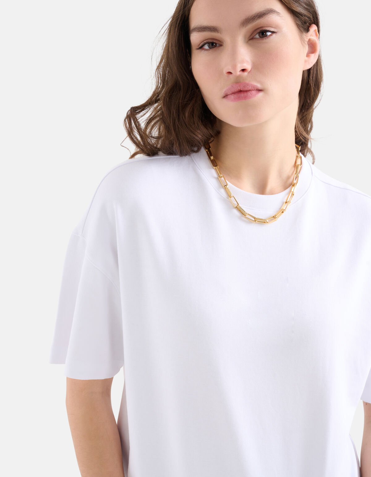 Artwork T-shirt Wit SHOEBY WOMEN