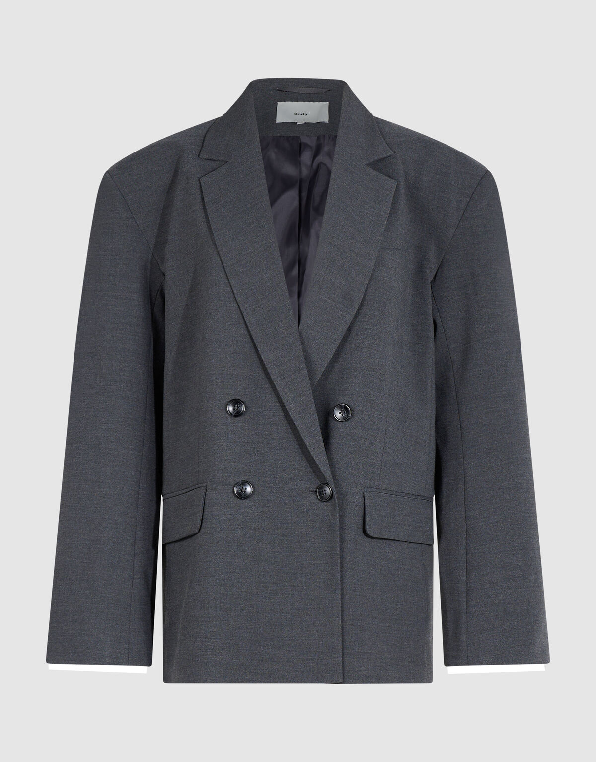 Oversized Blazer Grijs SHOEBY WOMEN