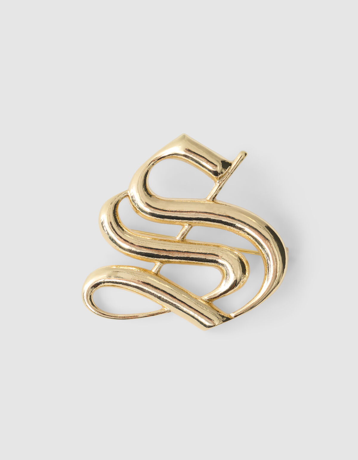Shoeby Logo Broche Goud SHOEBY ACCESSOIRES