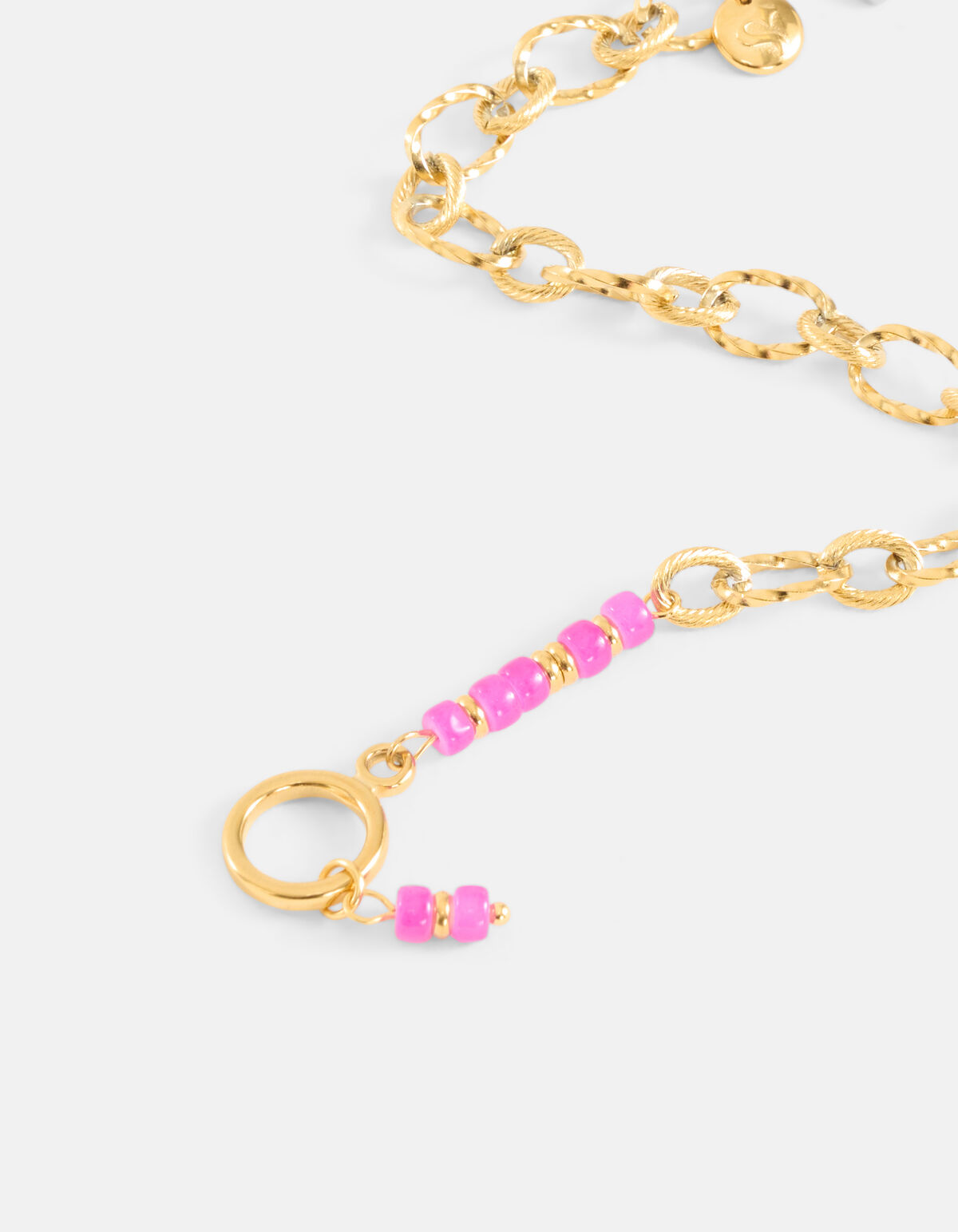 Beaded Chain Armband Goud SHOEBY ACCESSOIRES