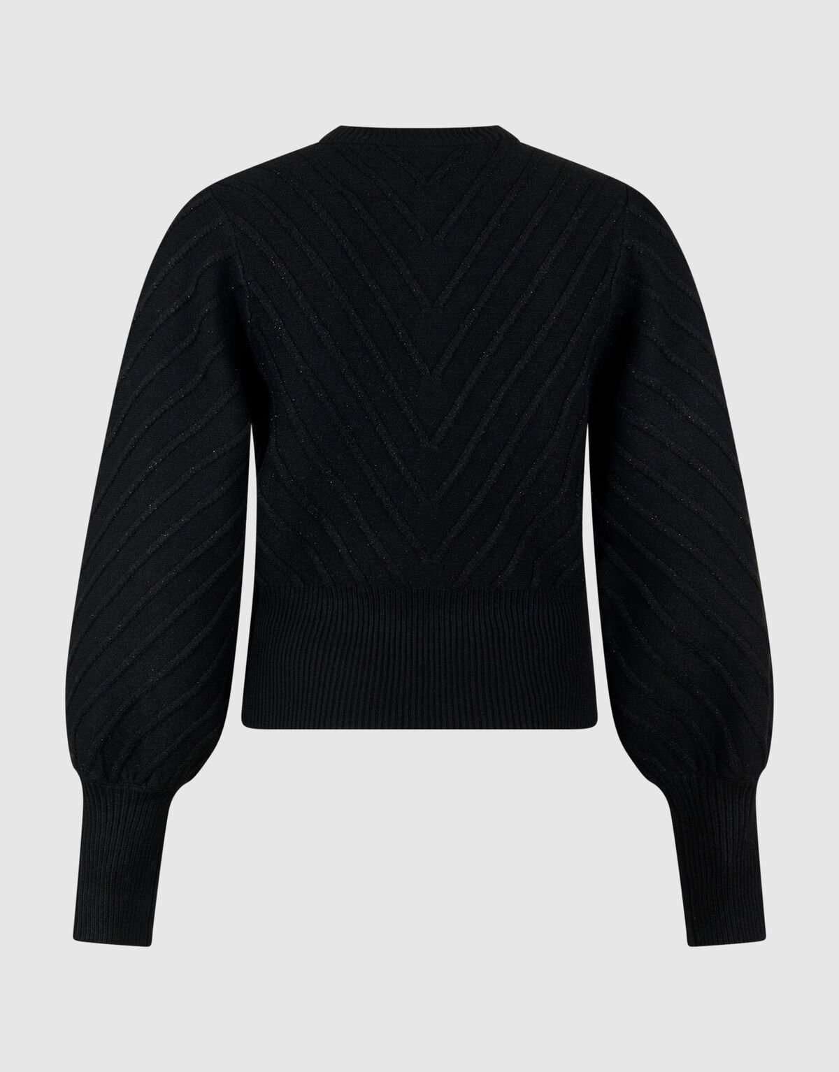 Glitter Gebreide Trui Zwart SHOEBY WOMEN