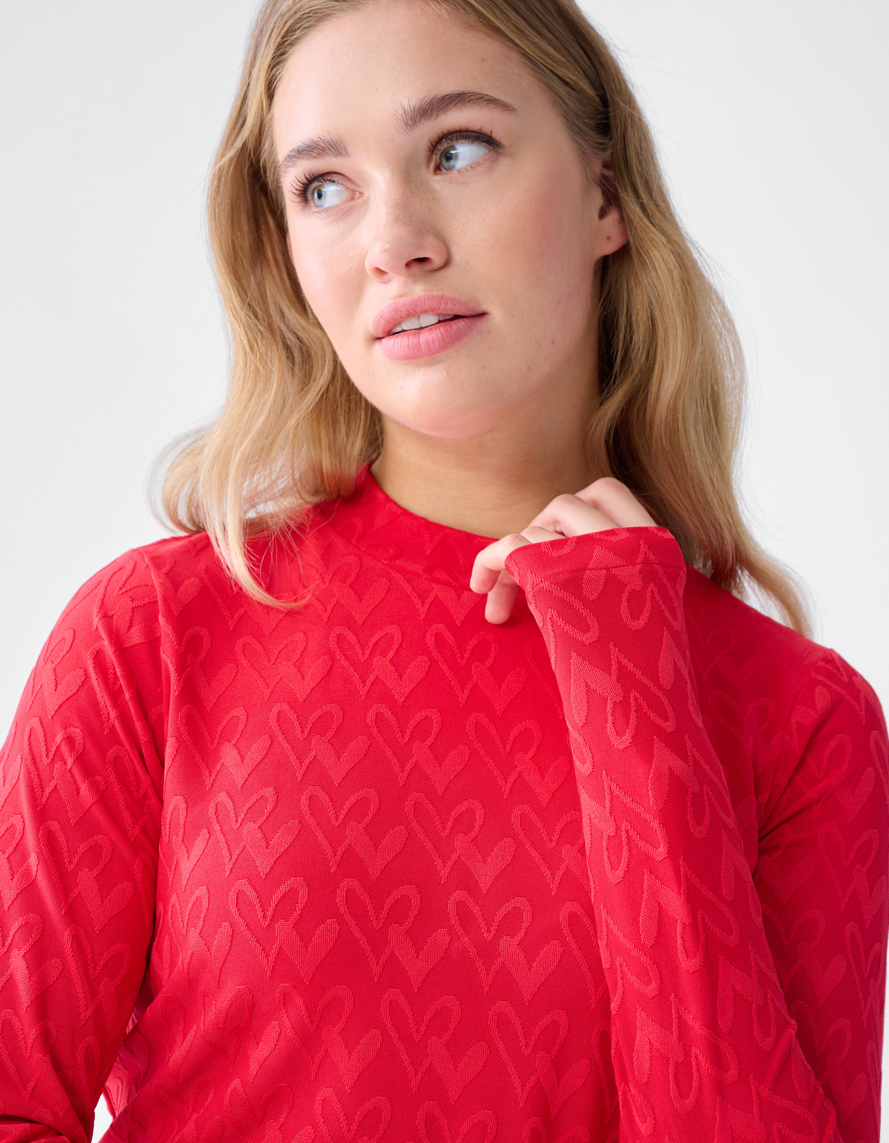 Structuur Top Rood SHOEBY WOMEN