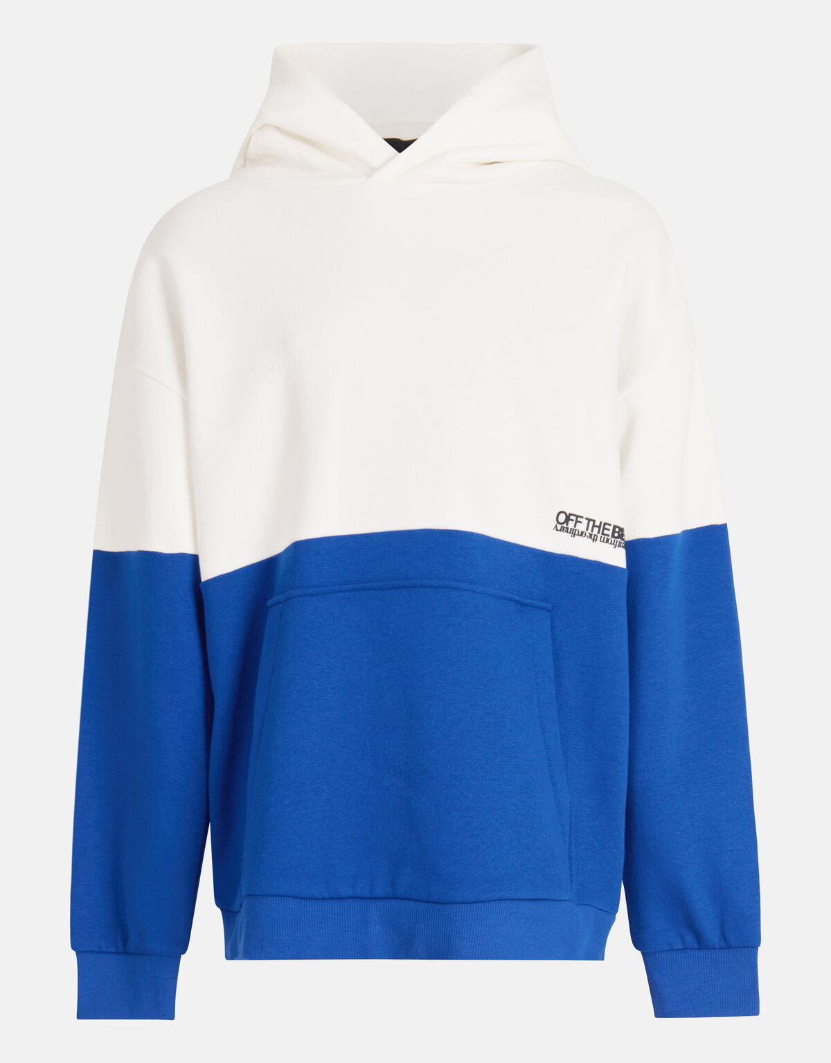 Colorblock Hoodie Blauw SHOEBY BOYS