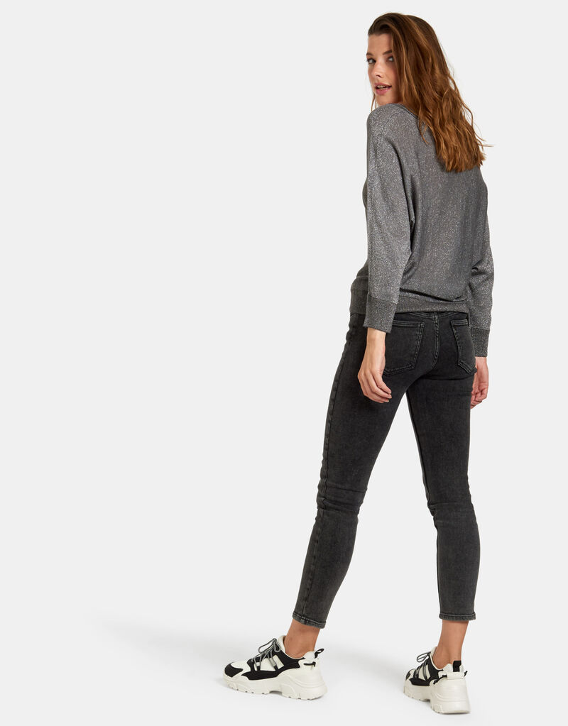 Glitter V Pullover