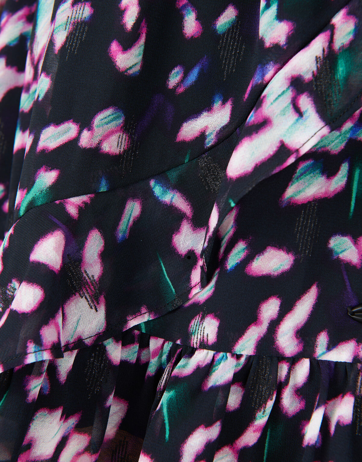 Print Jurk Paars SHOEBY GIRLS