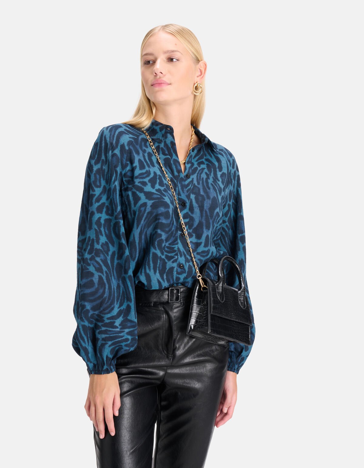 Krokodillen Tas Zwart SHOEBY ACCESSOIRES