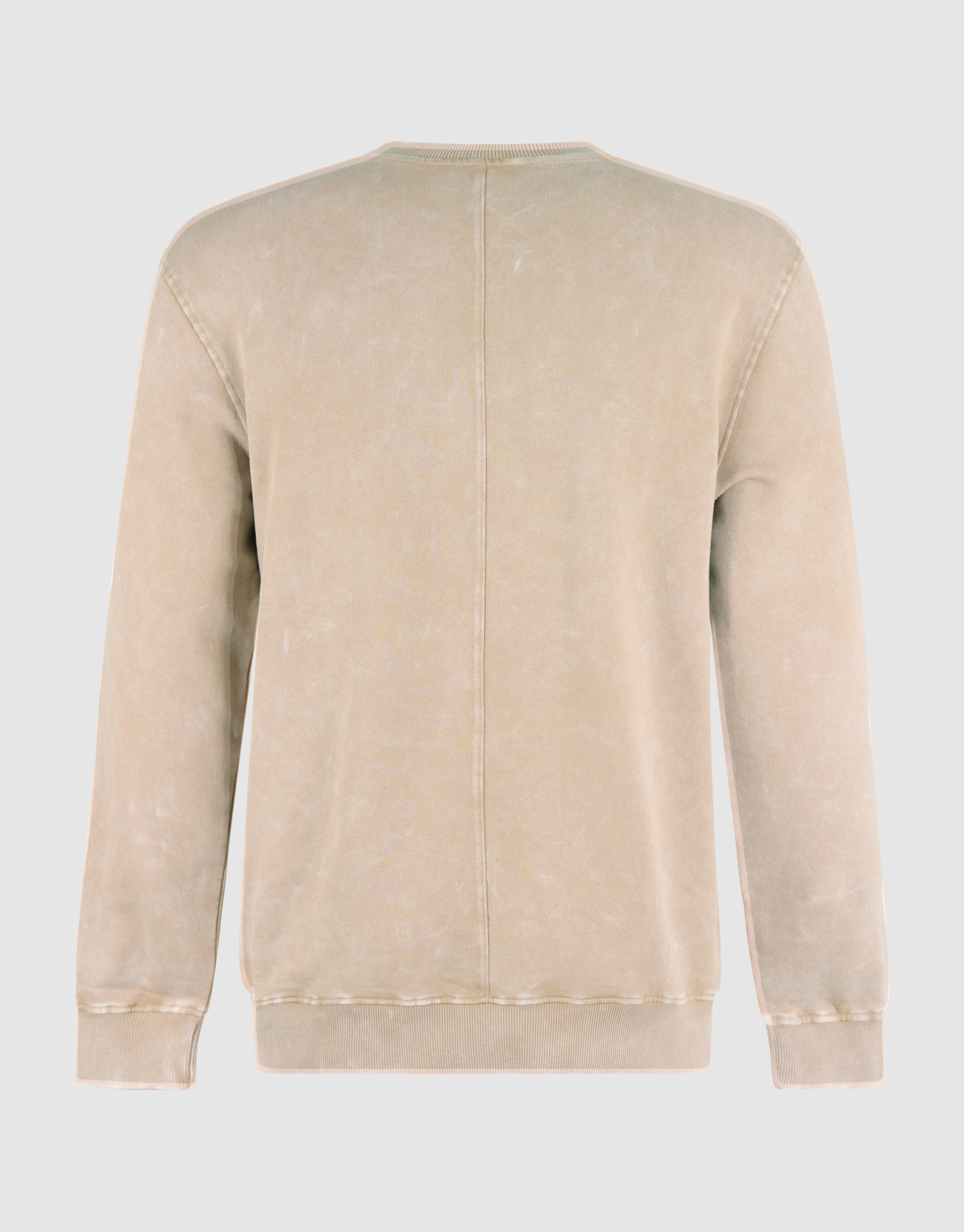 Basis Sweater Washed Beige SHOEBY MEN