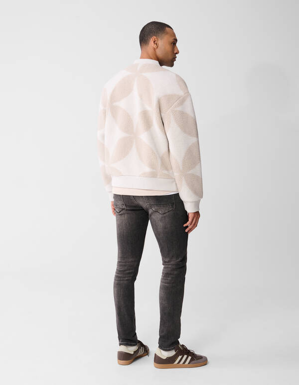 Slim Fit Jog Jeans Grijs L32 SHOEBY MEN