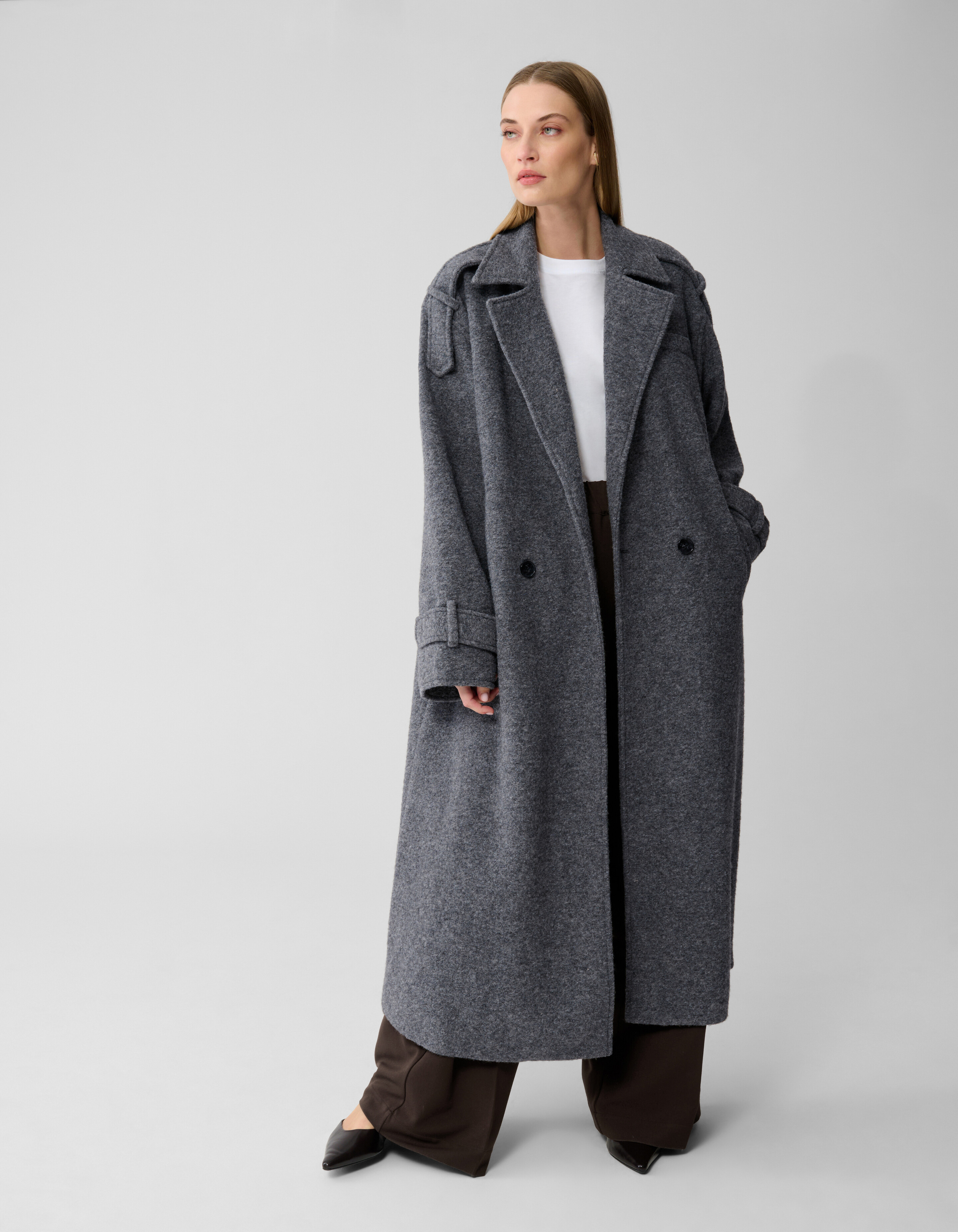 Trenchcoat Donkergrijs By Lonneke SHOEBY WOMEN