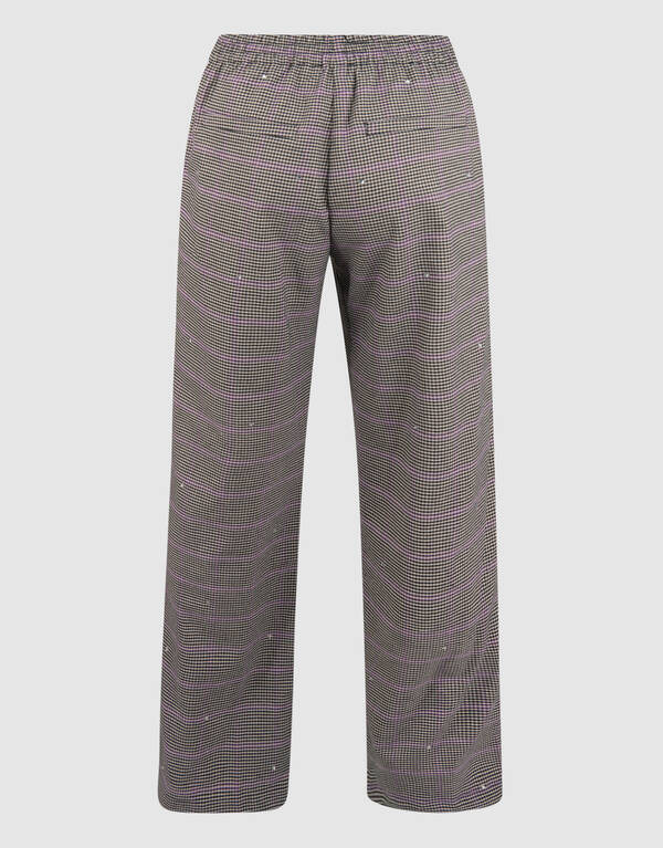 Ruiten Wide Leg Broek Grijs SHOEBY WOMEN