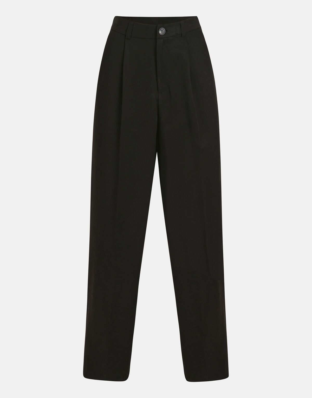 Wide Leg Broek Zwart SHOEBY WOMEN