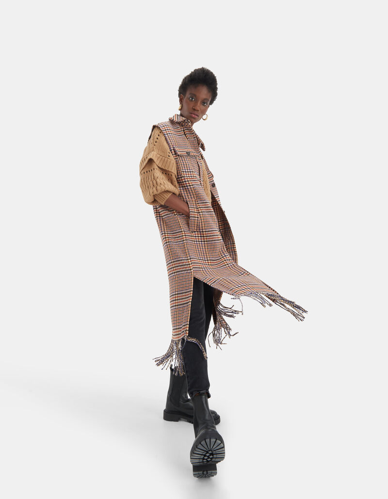 Fringe Sleeveless Gilet