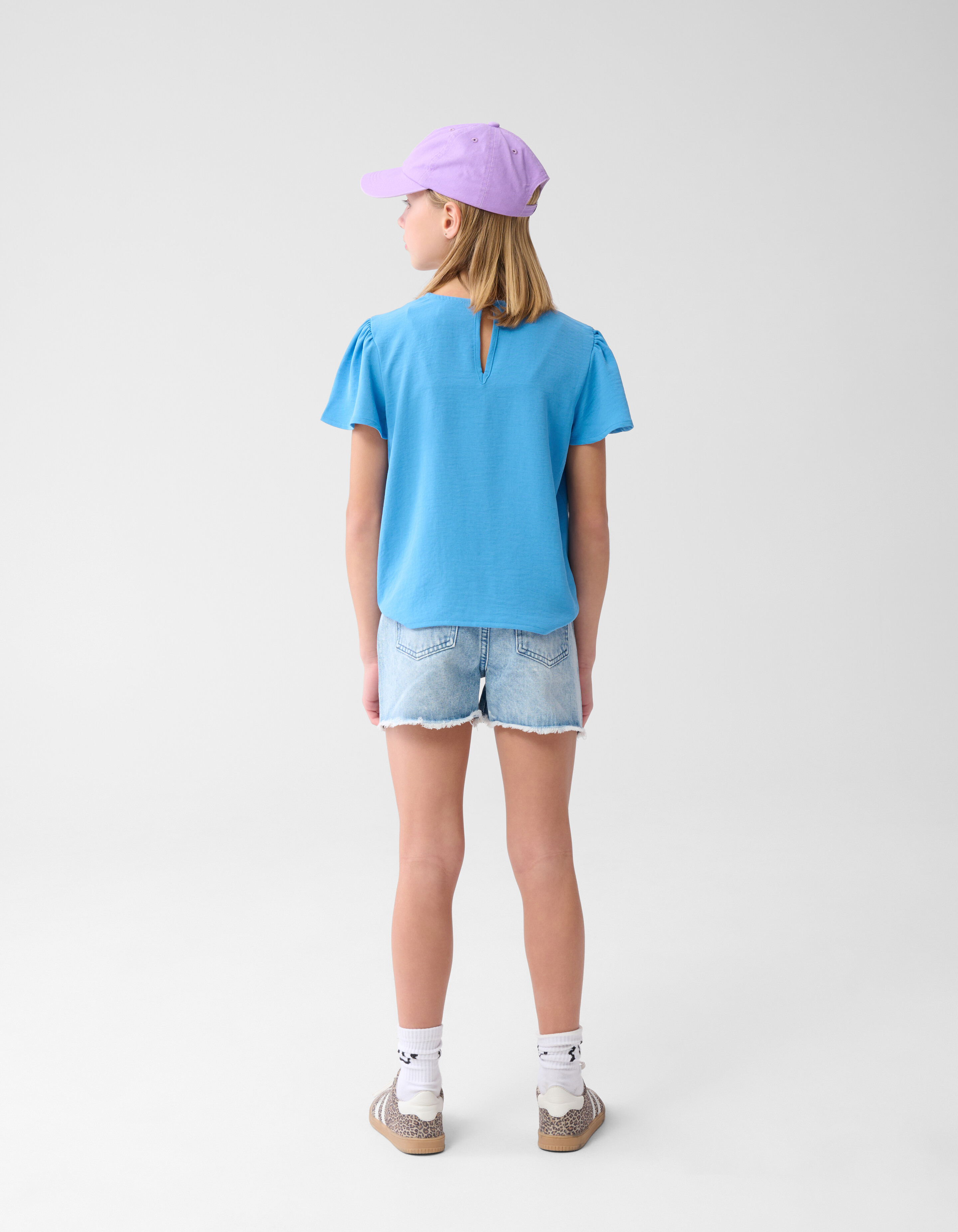 Twist Top Blauw SHOEBY GIRLS