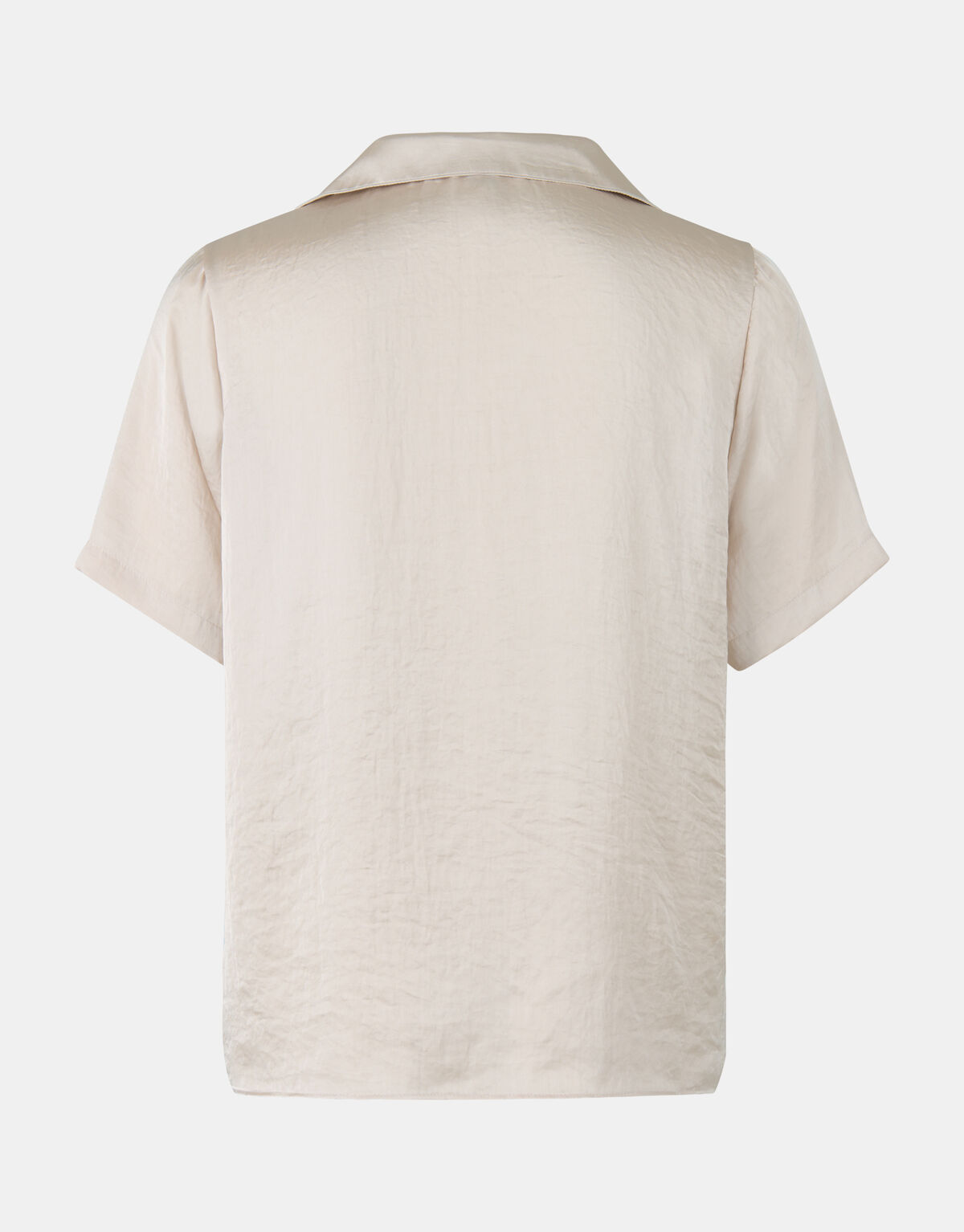 Satijnen Blouse Beige SHOEBY WOMEN