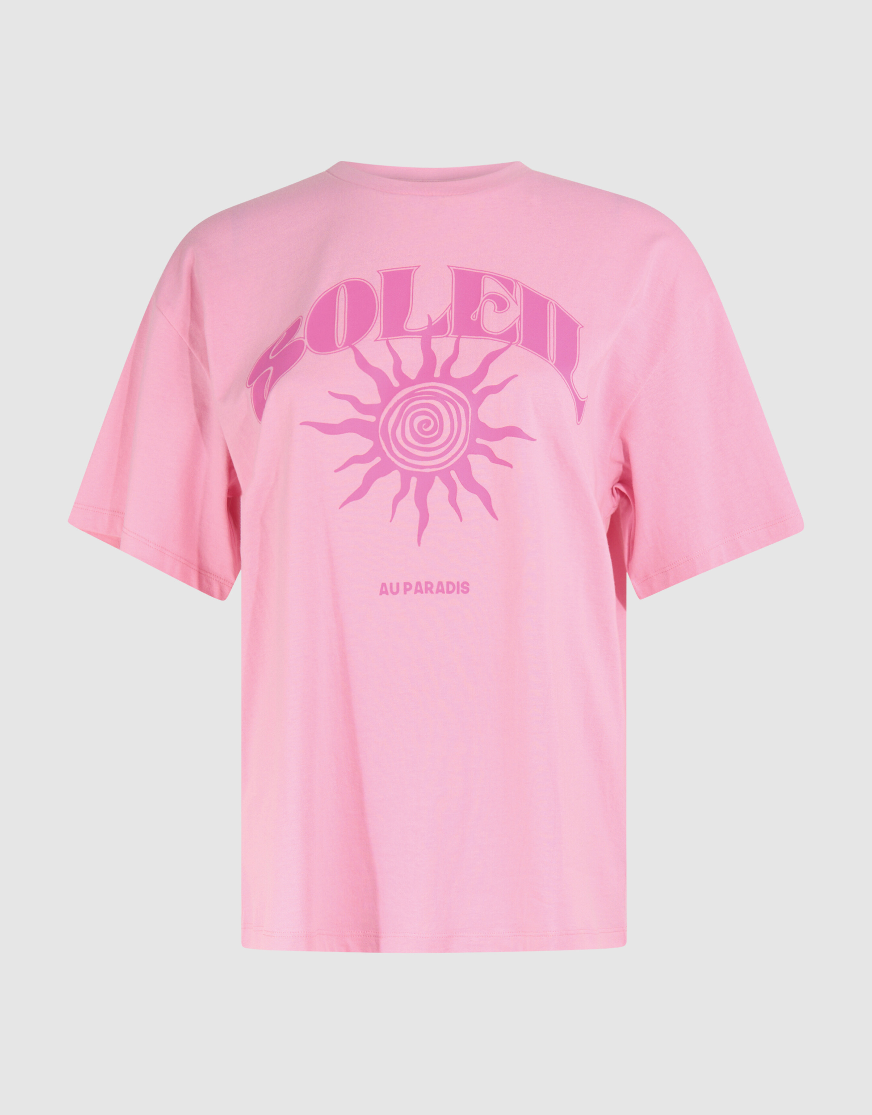 Soleil Artwork T-shirt Roze SHOEBY WOMEN