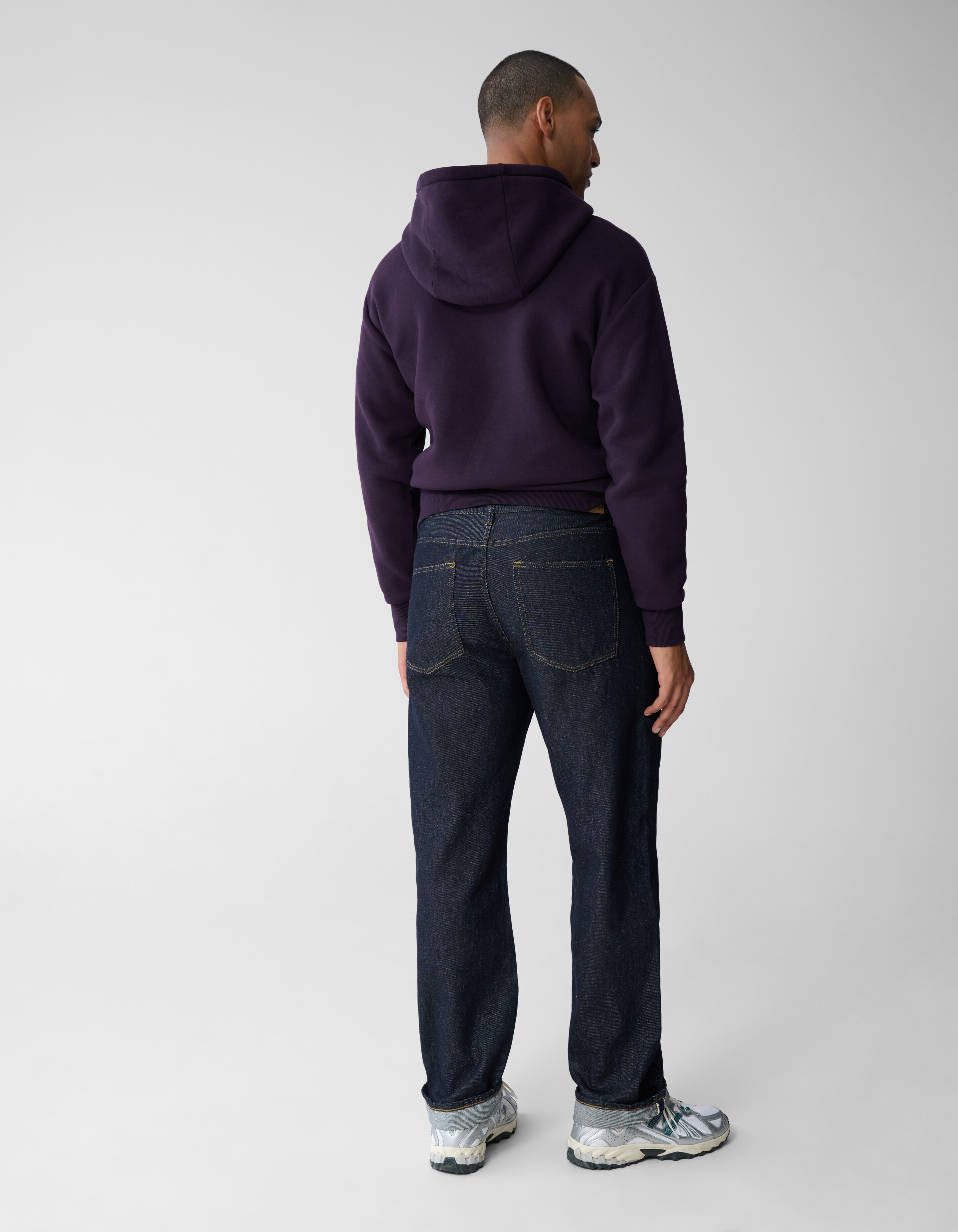 Relaxed Fit Jeans Donkerblauw SHOEBY MEN