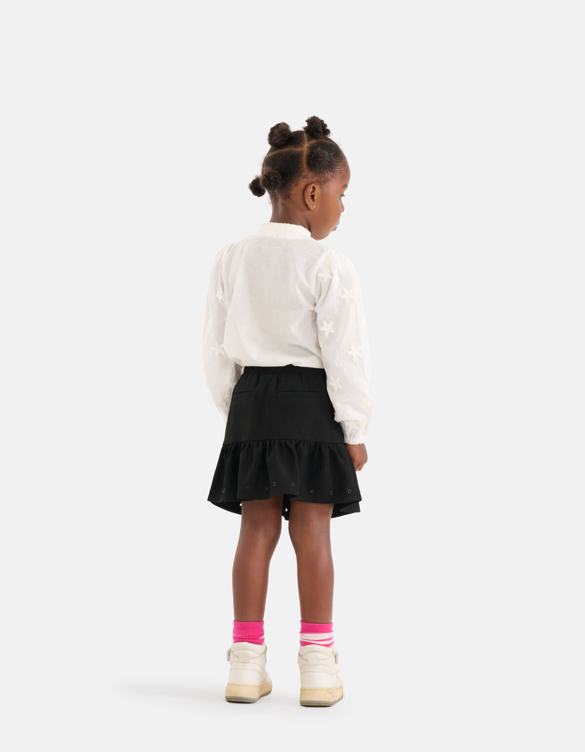 Studs Rok Zwart SHOEBY GIRLS