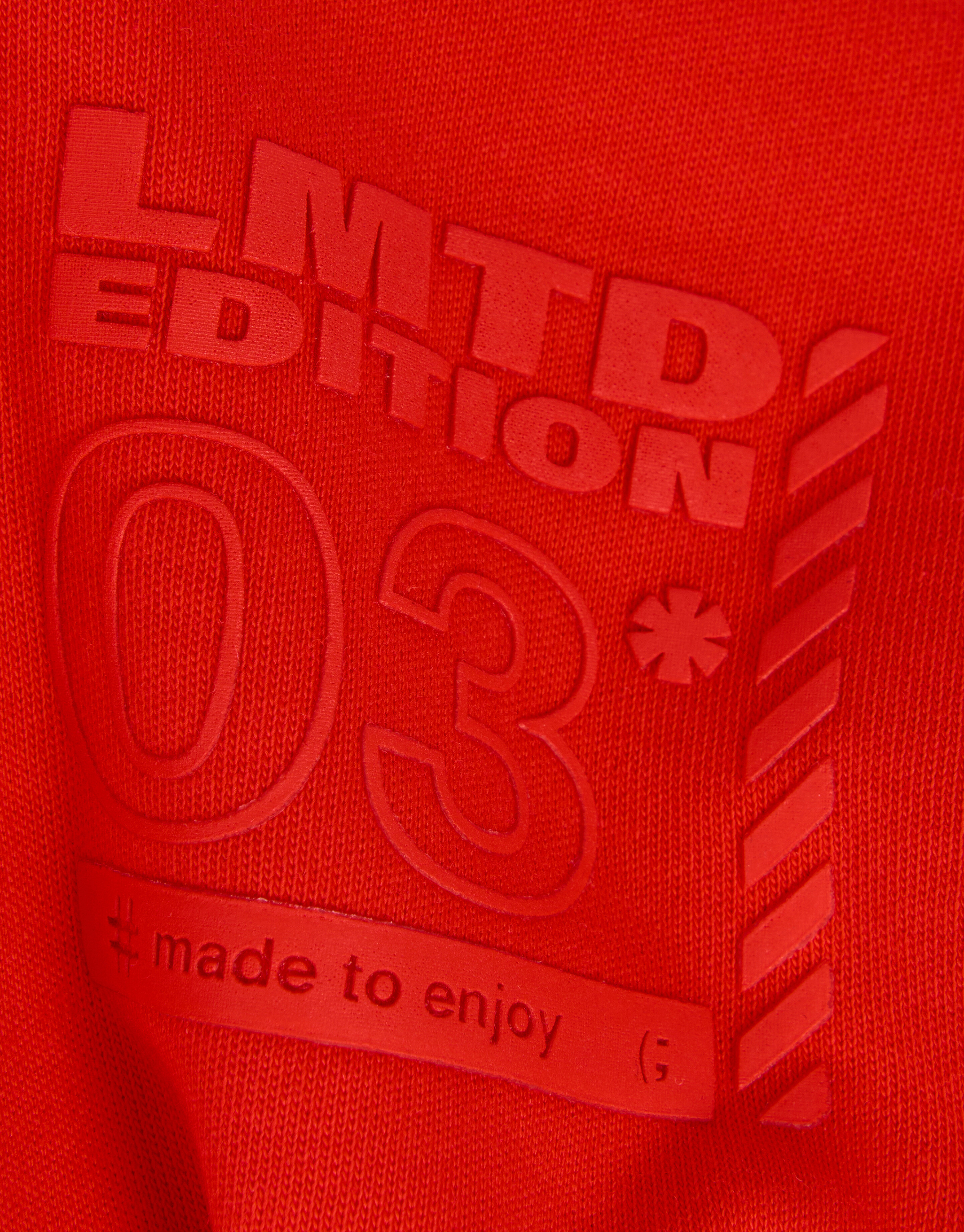 Heavy Basis T-shirt Rood SHOEBY BOYS