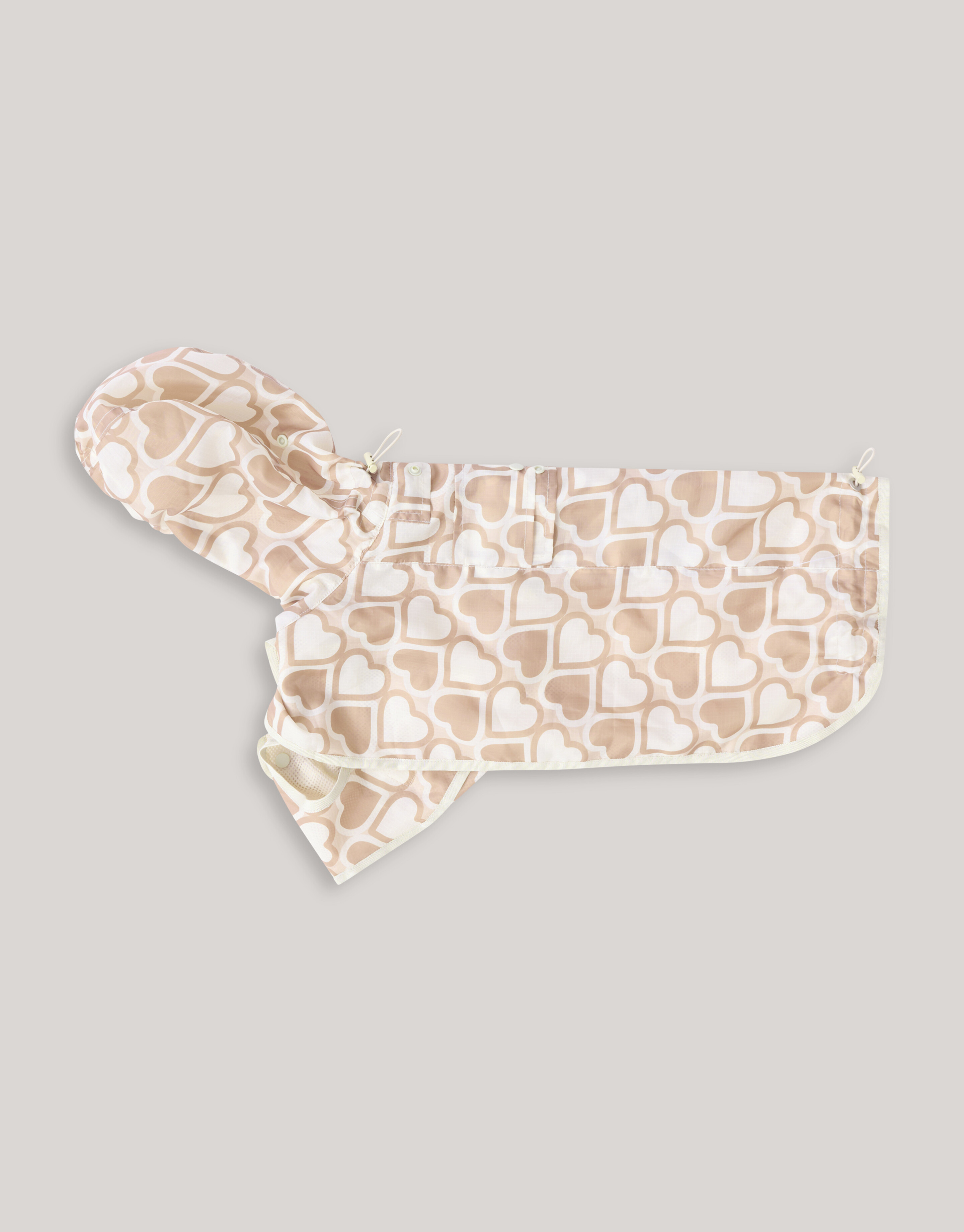 Printed Honden Regenjas Gebroken Wit SHOEBY ACCESSOIRES