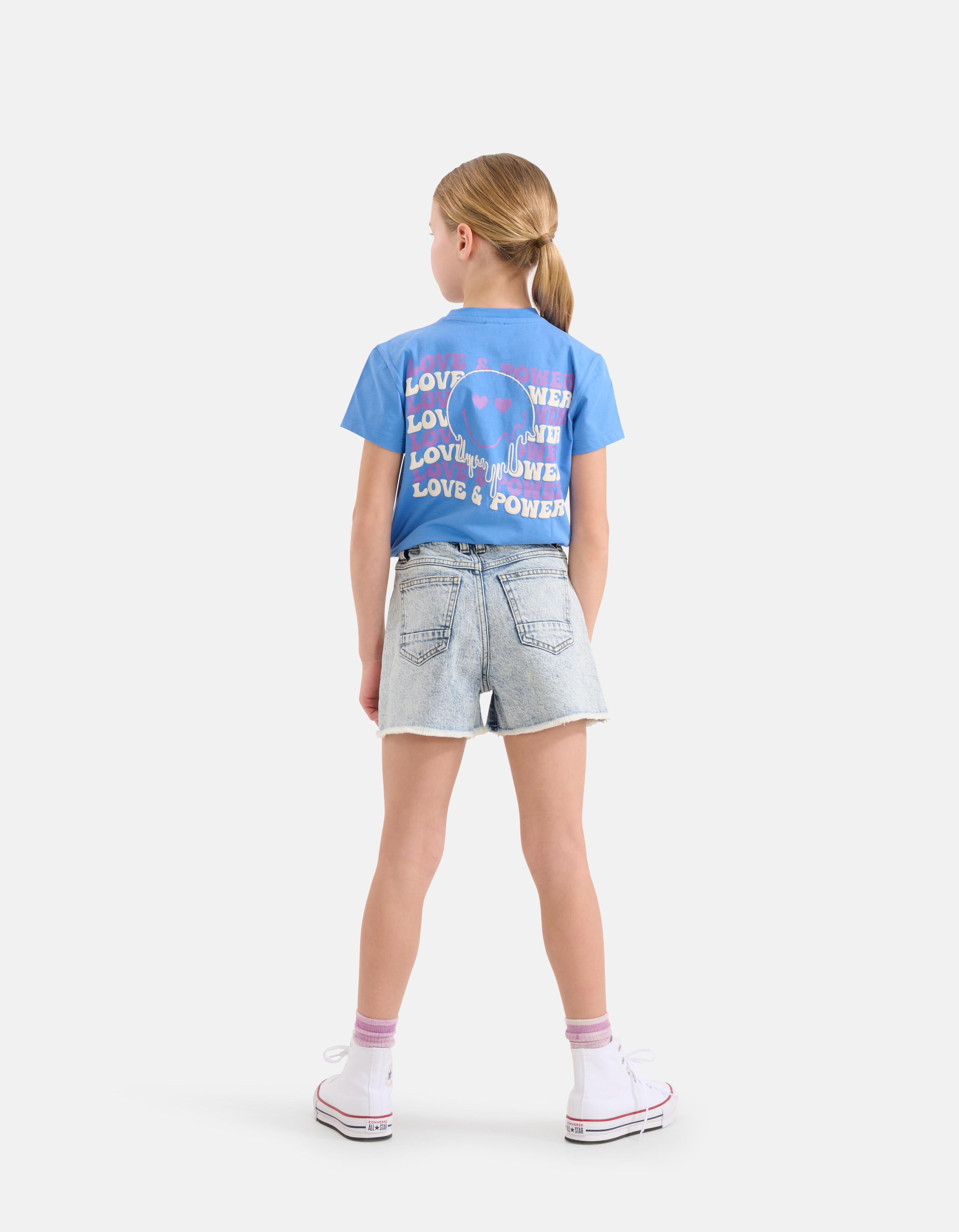 Bermuda Short Studs Bleached SHOEBY GIRLS