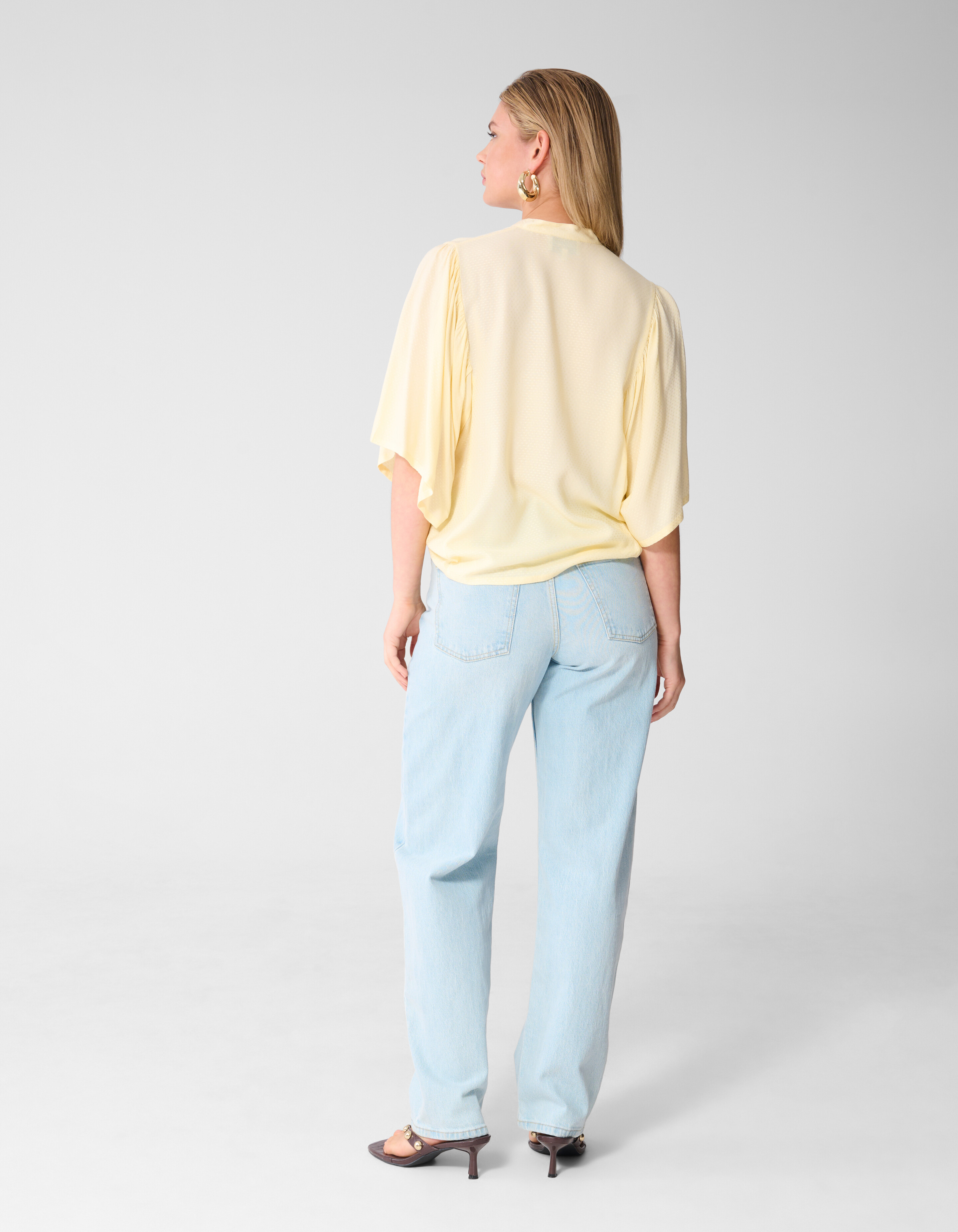 Balloon Fit Jeans Bleached SHOEBY WOMEN