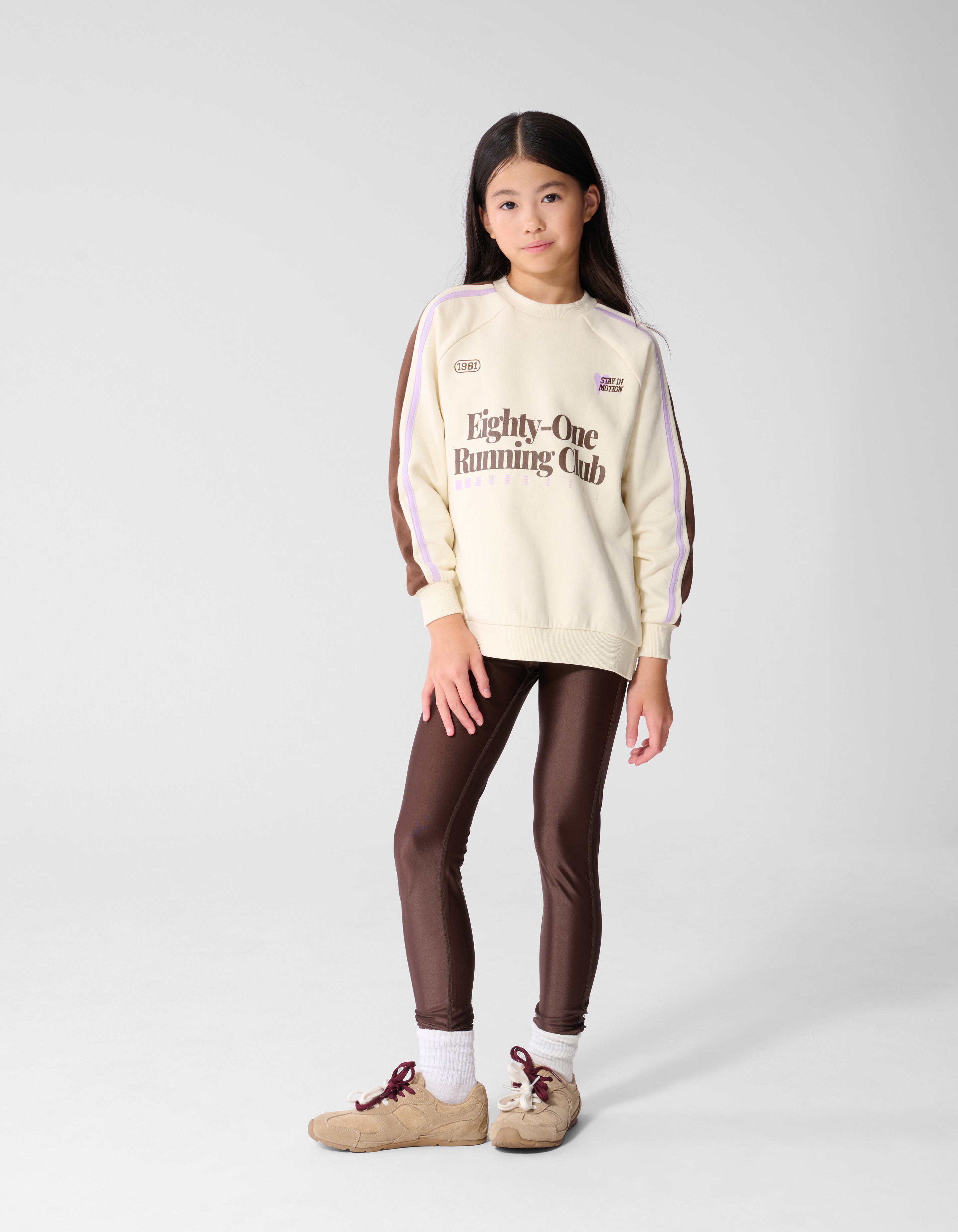 Big Sport Sweater Gebroken Wit SHOEBY GIRLS