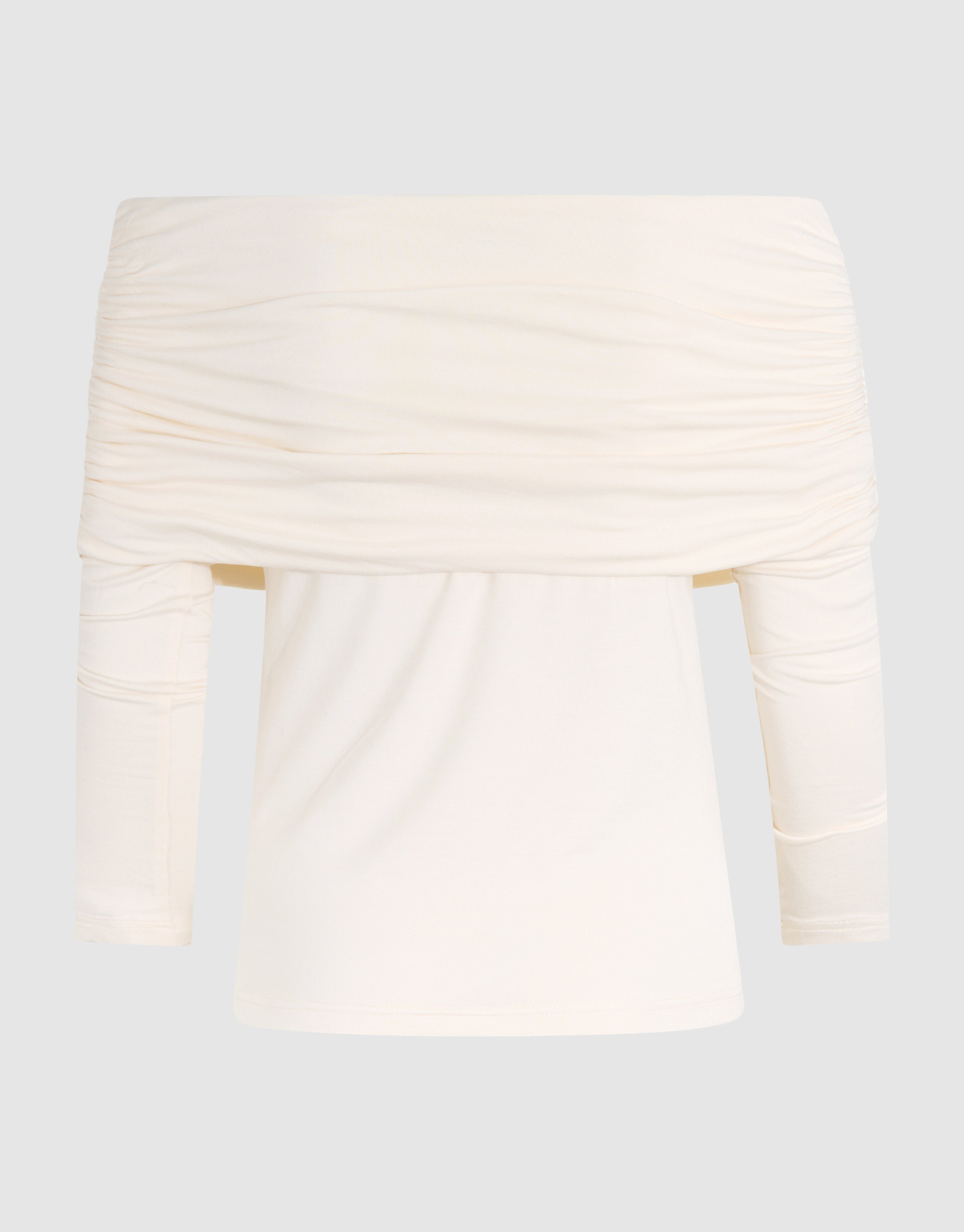 Off-shoulder Top Gebroken Wit By Fred SHOEBY WOMEN