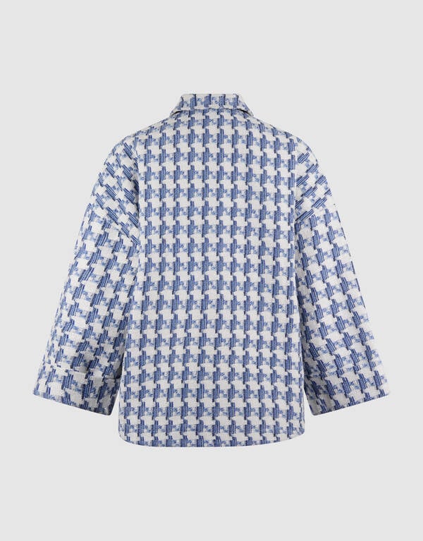 Jacquard Ruiten Jack Blauw SHOEBY WOMEN