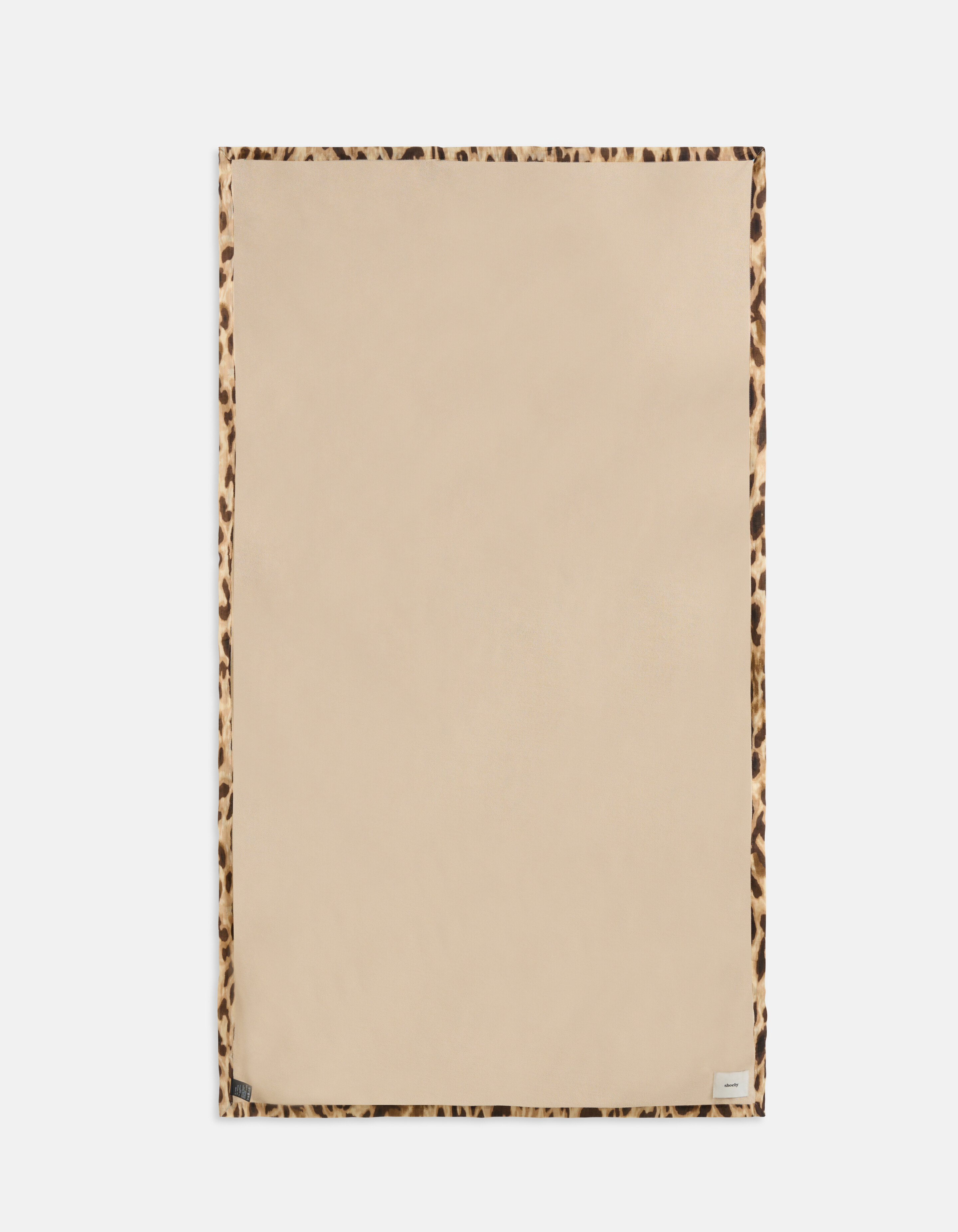 Cheetah Print Badhanddoek Bruin SHOEBY ACCESSOIRES
