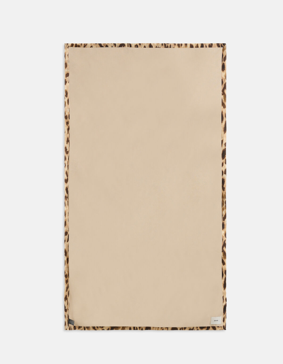 Cheetah Print Badhanddoek Bruin SHOEBY ACCESSOIRES