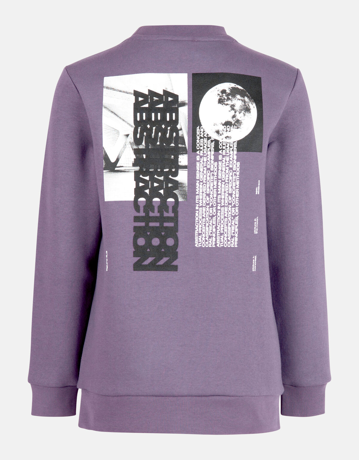 Printed Sweater Donkerpaars SHOEBY BOYS