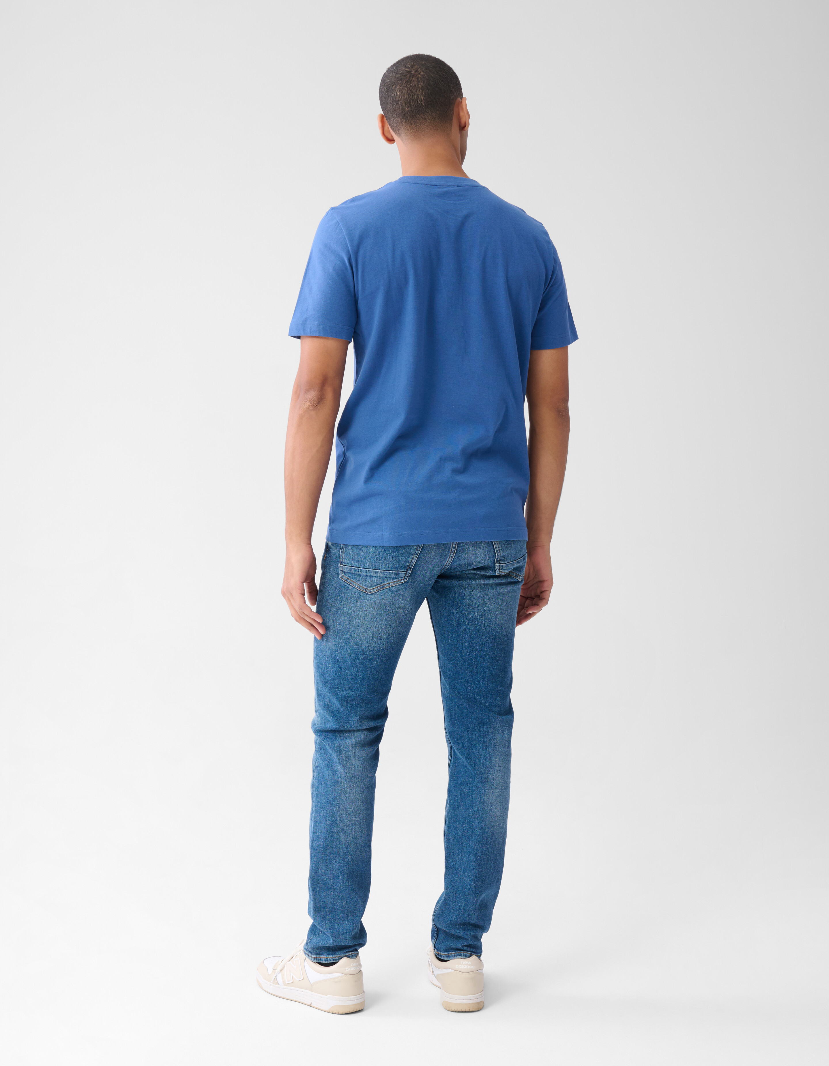 Artwork T-shirt Blauw SHOEBY MEN