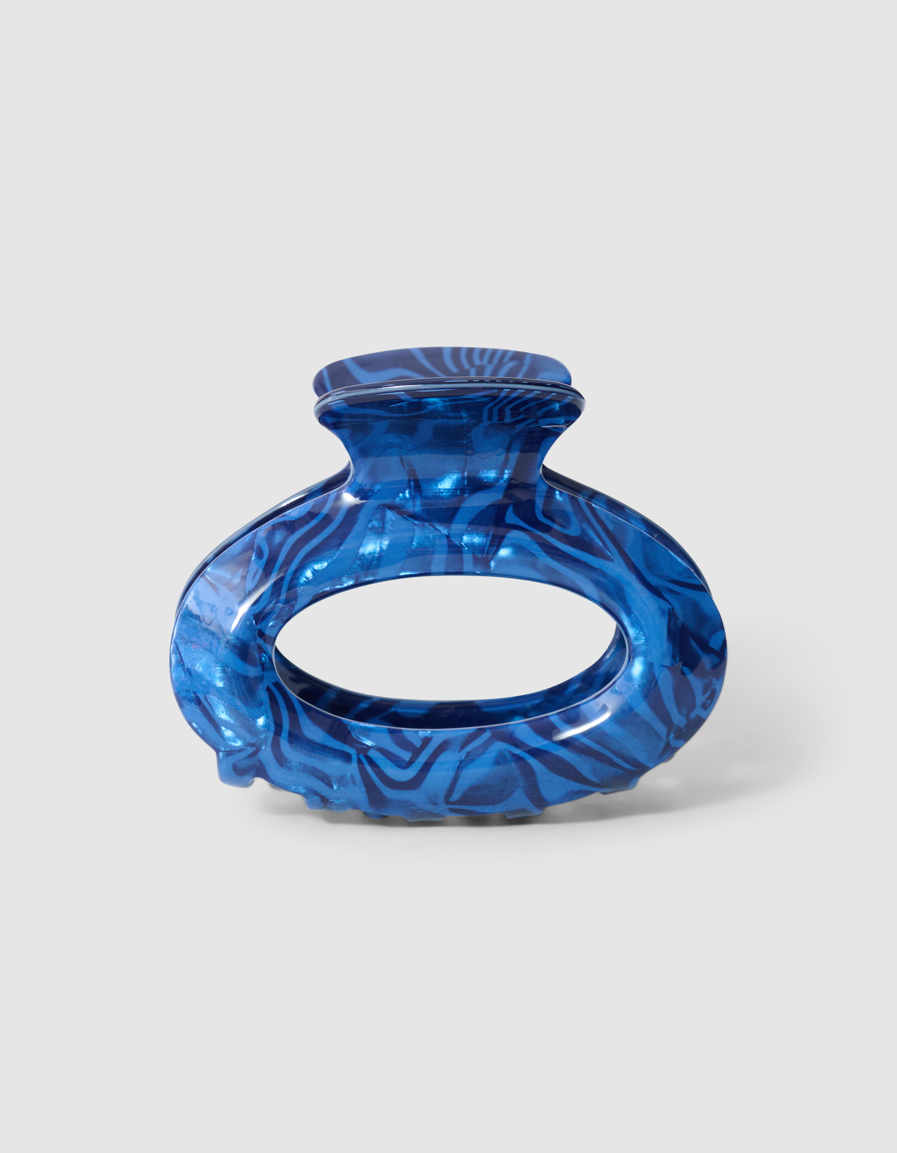 Bulky Haarklem Donkerblauw SHOEBY ACCESSOIRES