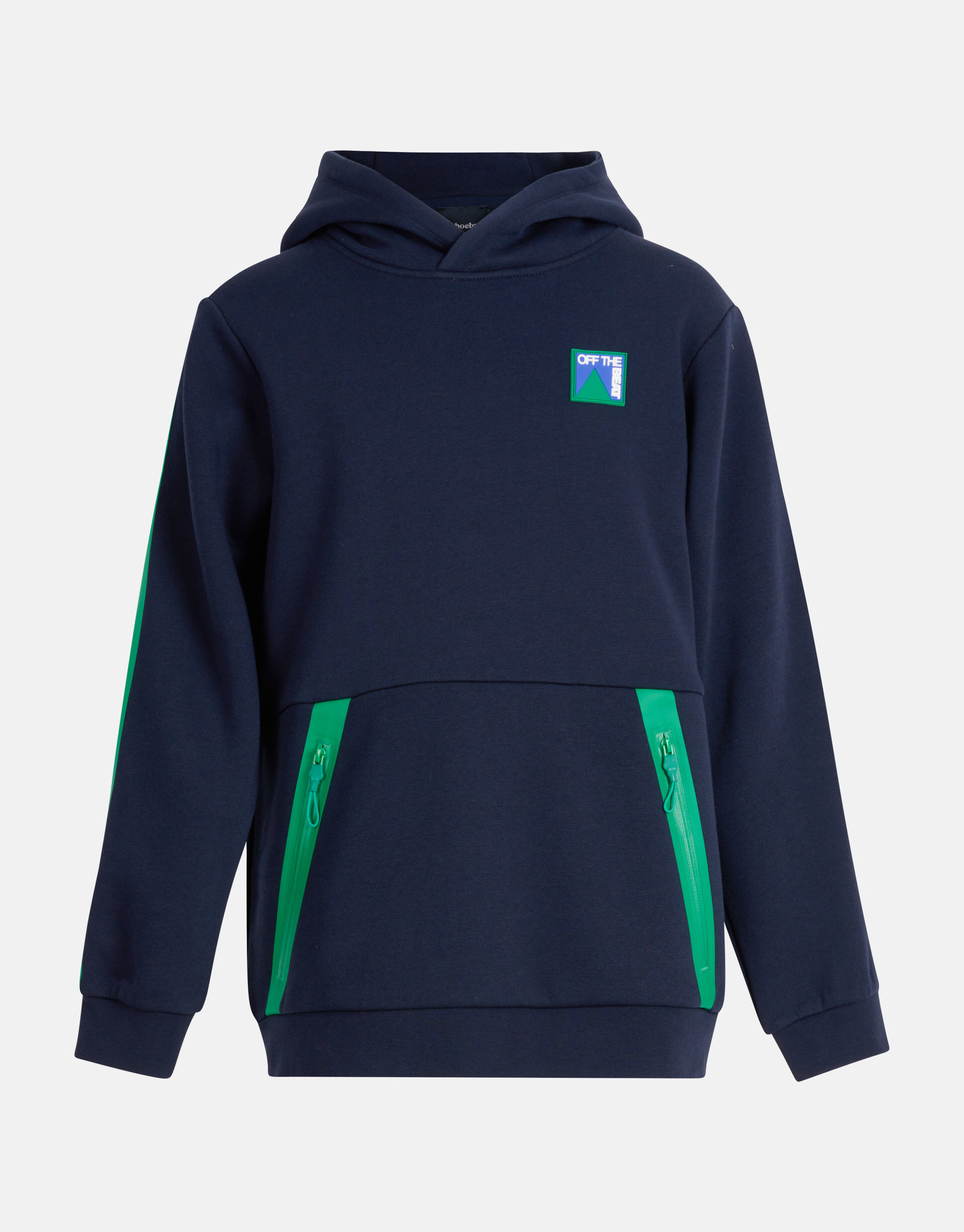 Tape Hoodie Donkerblauw SHOEBY BOYS