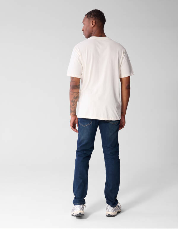 Artwork T-shirt Wit SHOEBY MEN