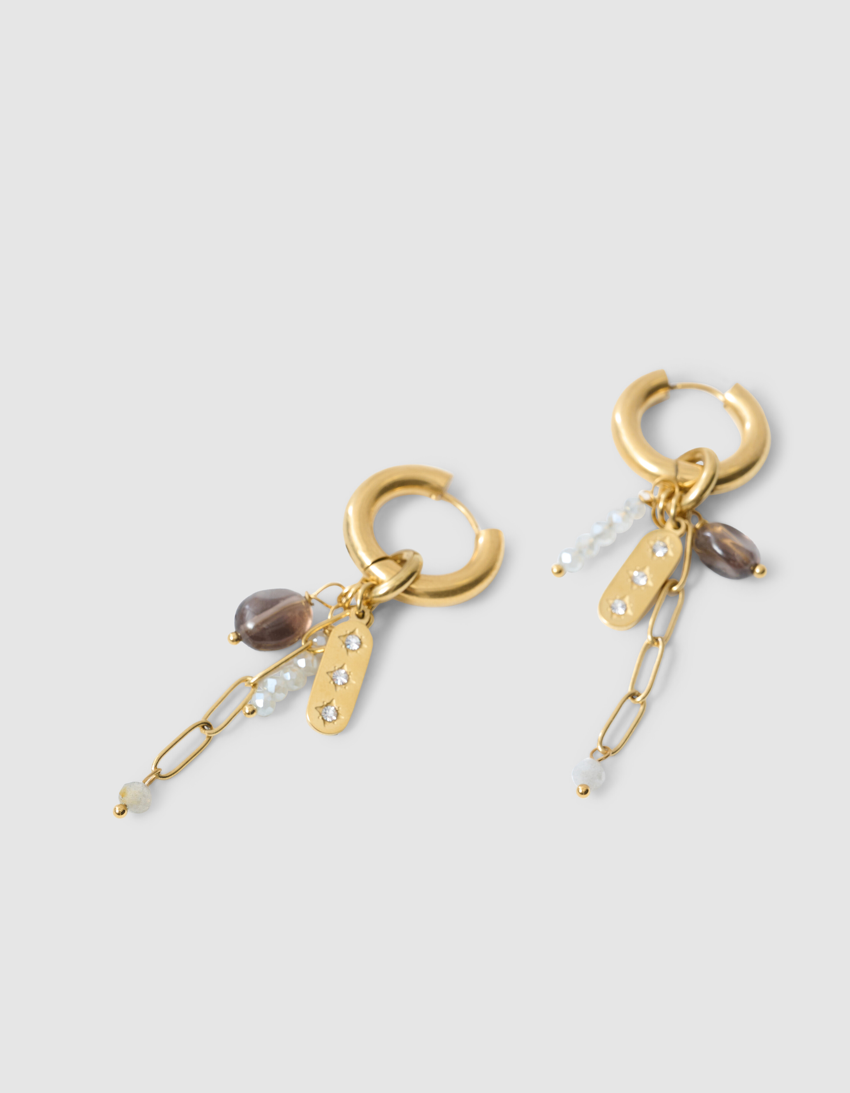 Charm Hoops Oorbellen Goud SHOEBY ACCESSOIRES