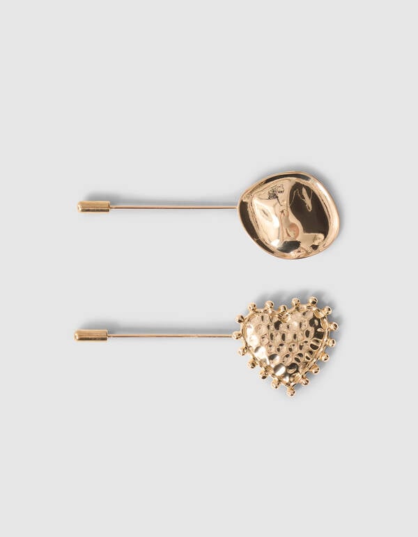 Pin Broche Set Goud SHOEBY ACCESSOIRES