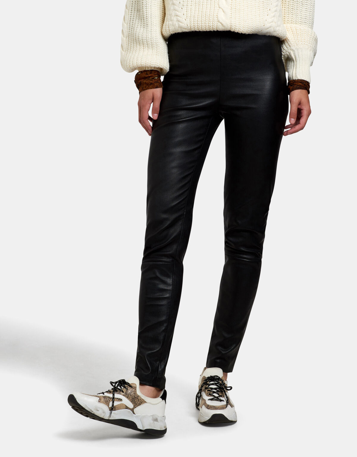Echte Leren Broek Eksept
