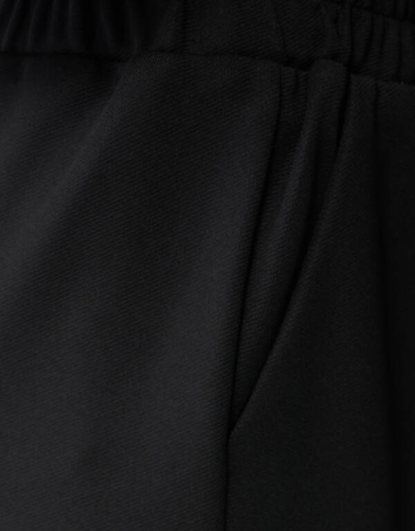 Basis Wide Leg Broek Zwart SHOEBY GIRLS