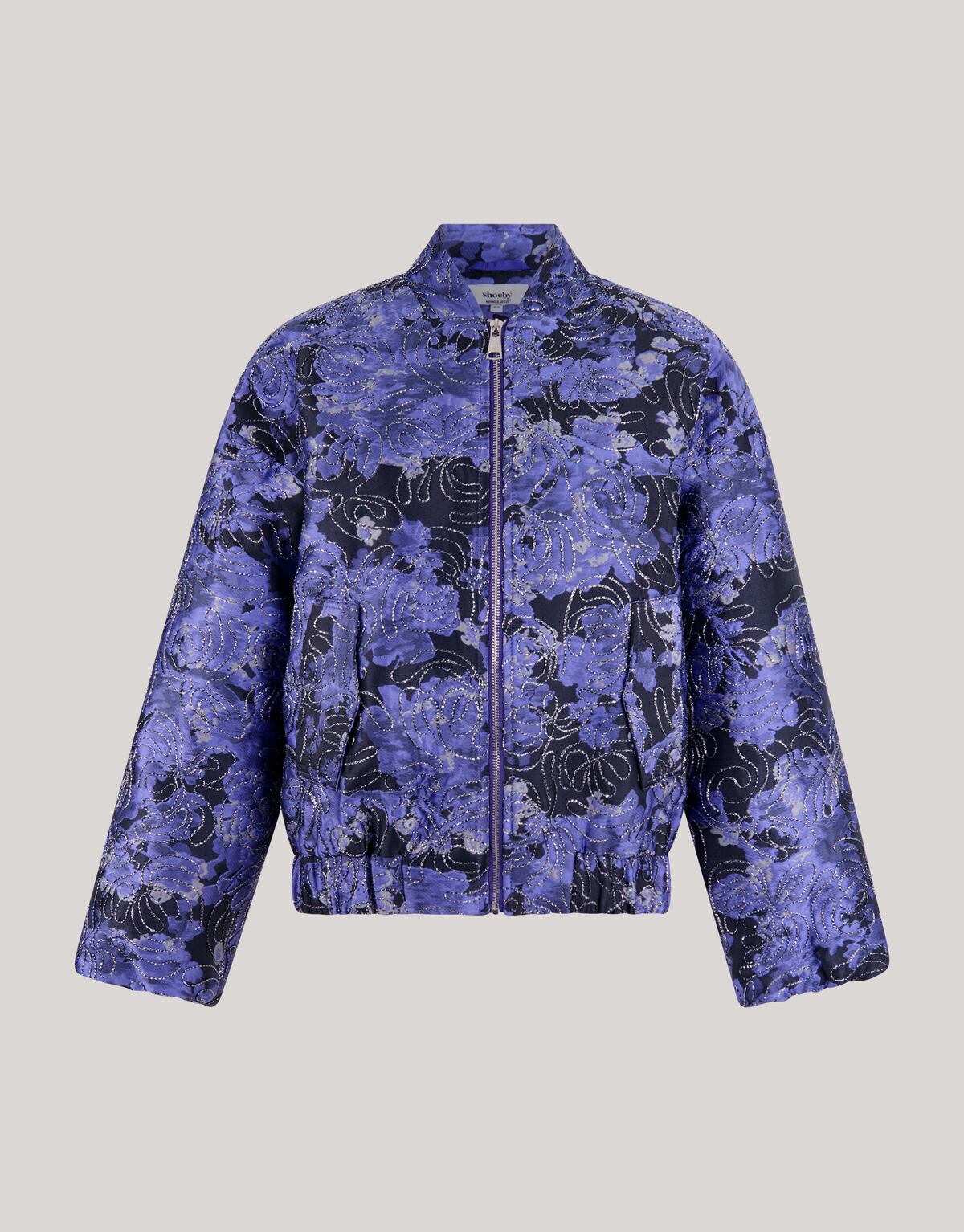 Jacquard Bomber Paars SHOEBY WOMEN