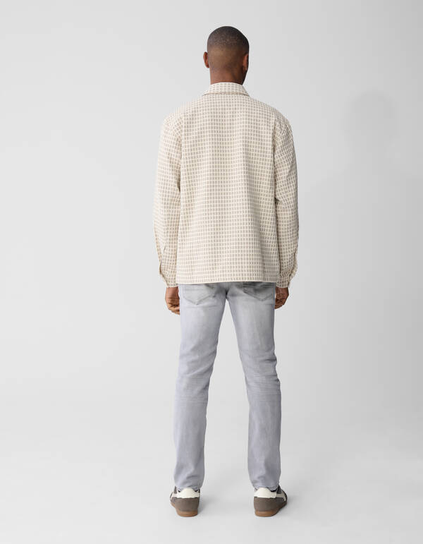 Block Overshirt Lichtbruin SHOEBY MEN