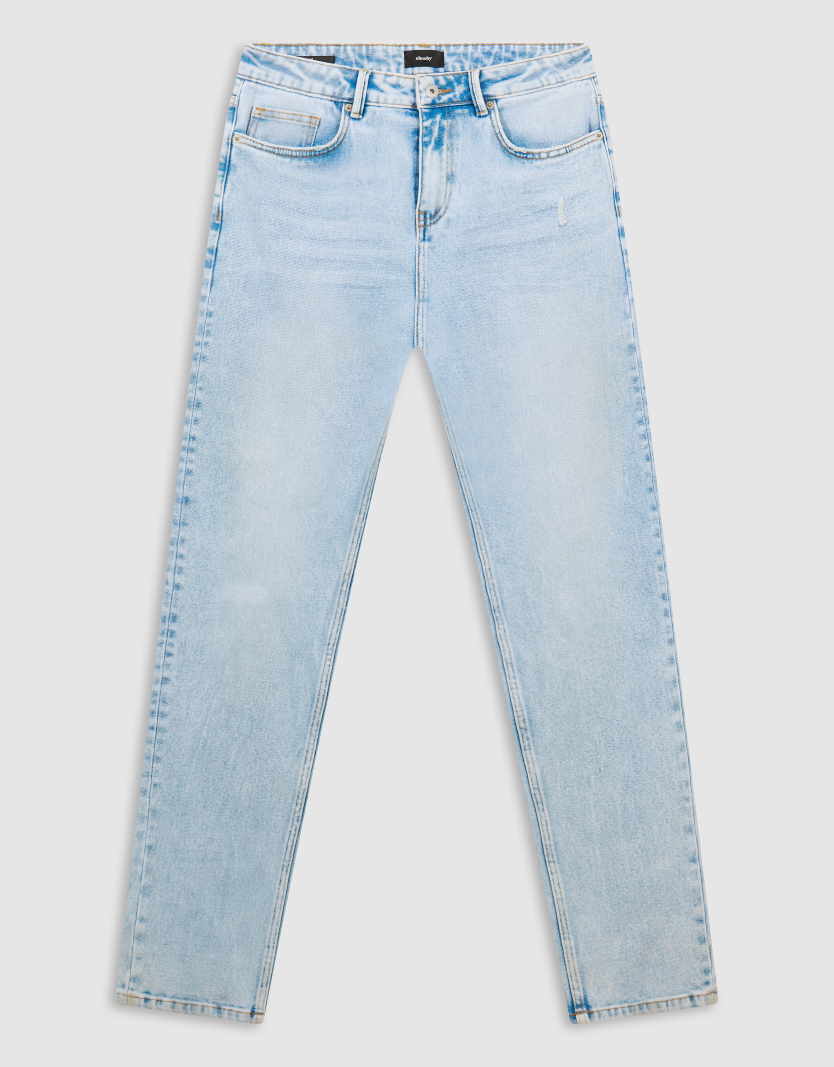 Tapered Fit Jeans Lichtblauw L32 SHOEBY MEN