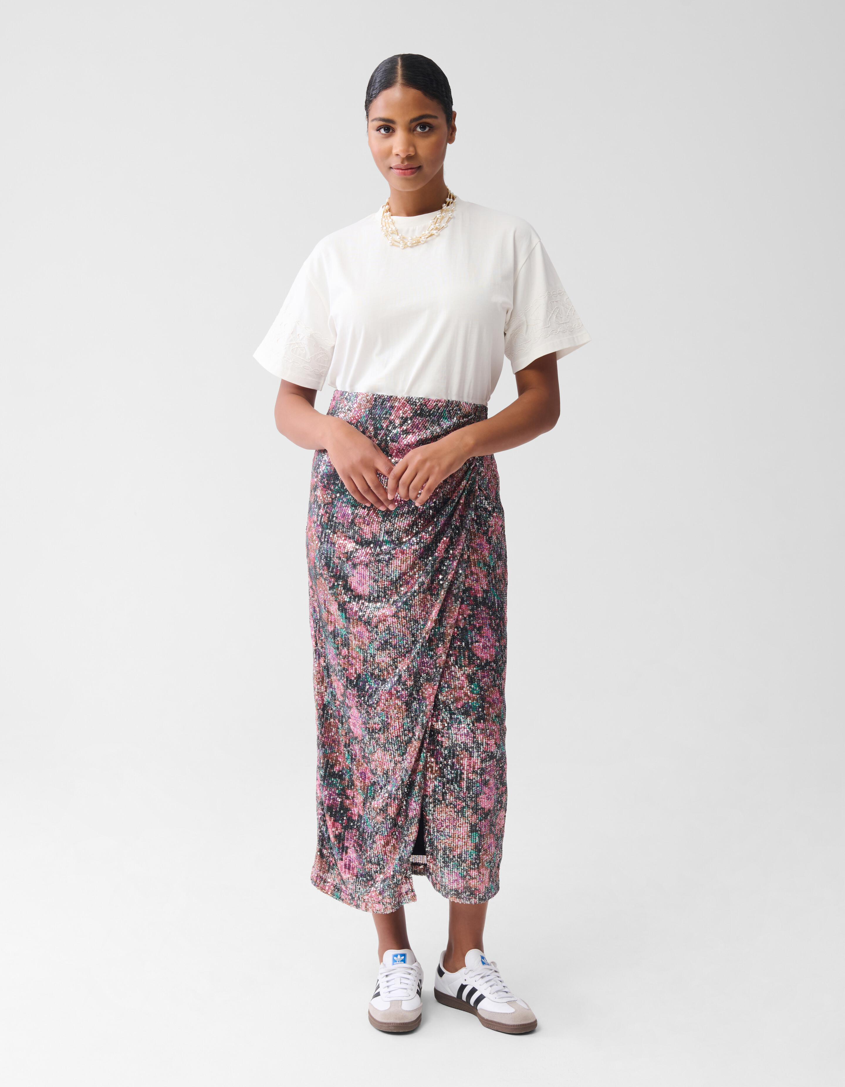 Sequin Maxi Rok Multicolor By Fred SHOEBY WOMEN