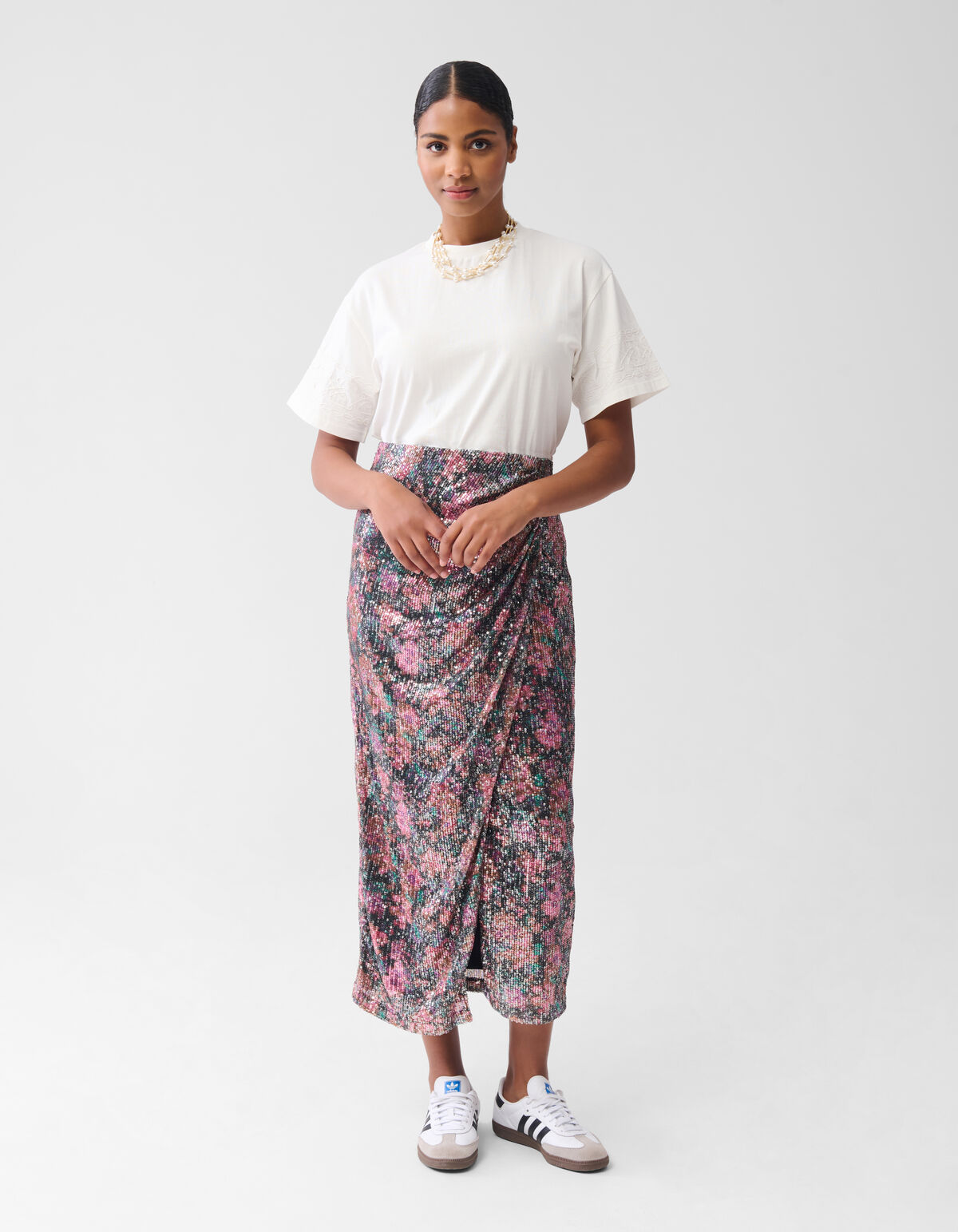 Sequin Maxi Rok Multicolor By Fred SHOEBY WOMEN