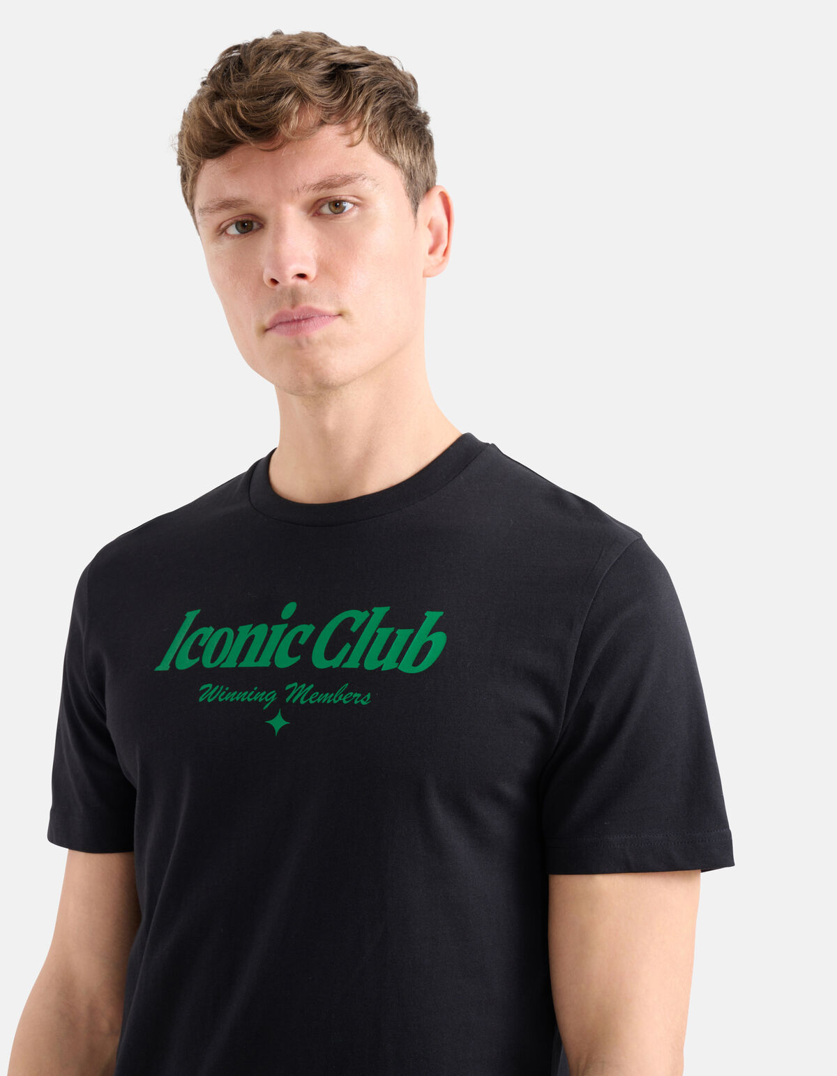 Print T-shirt Zwart SHOEBY MEN