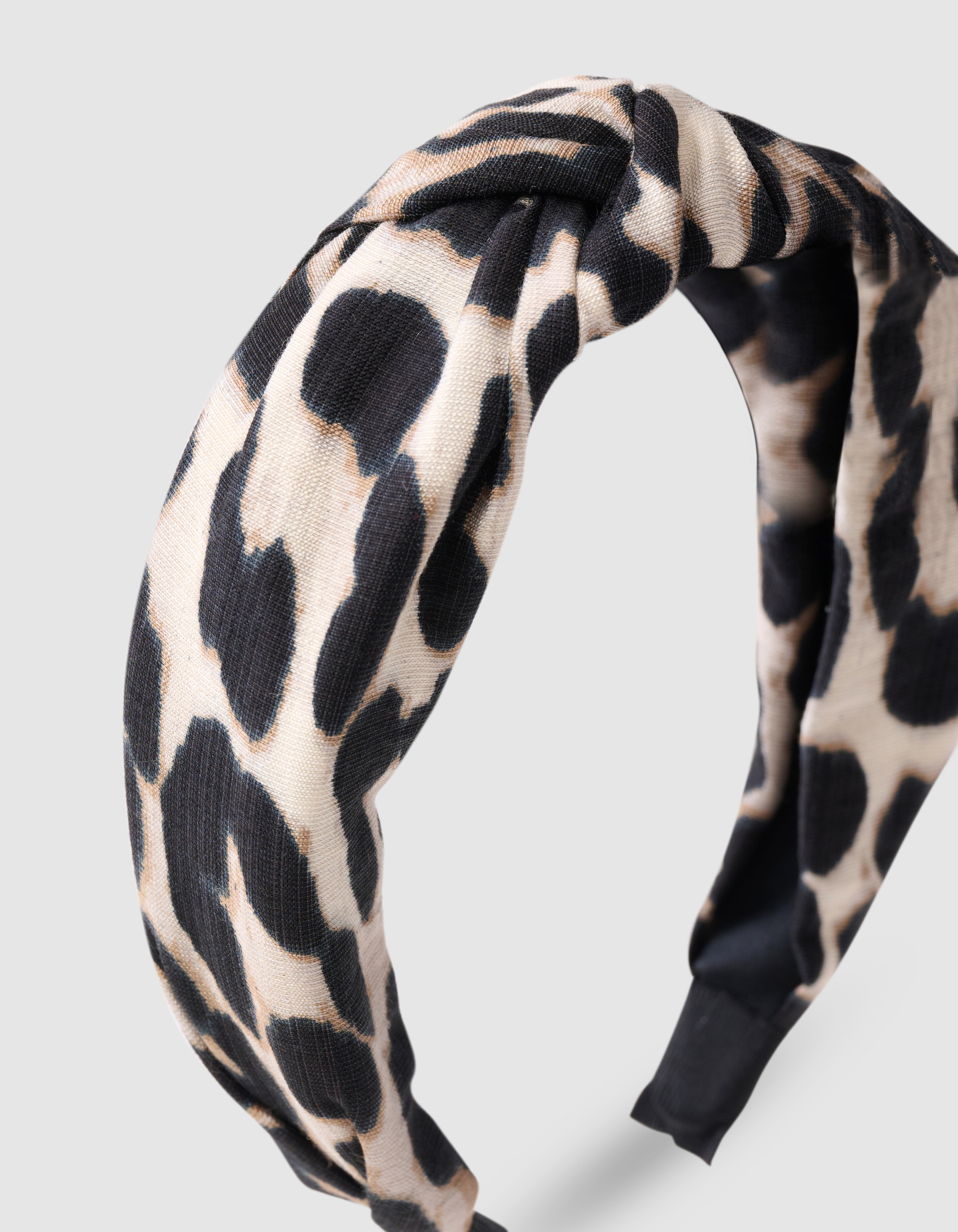 Leopard Haarband Bruin SHOEBY ACCESSOIRES