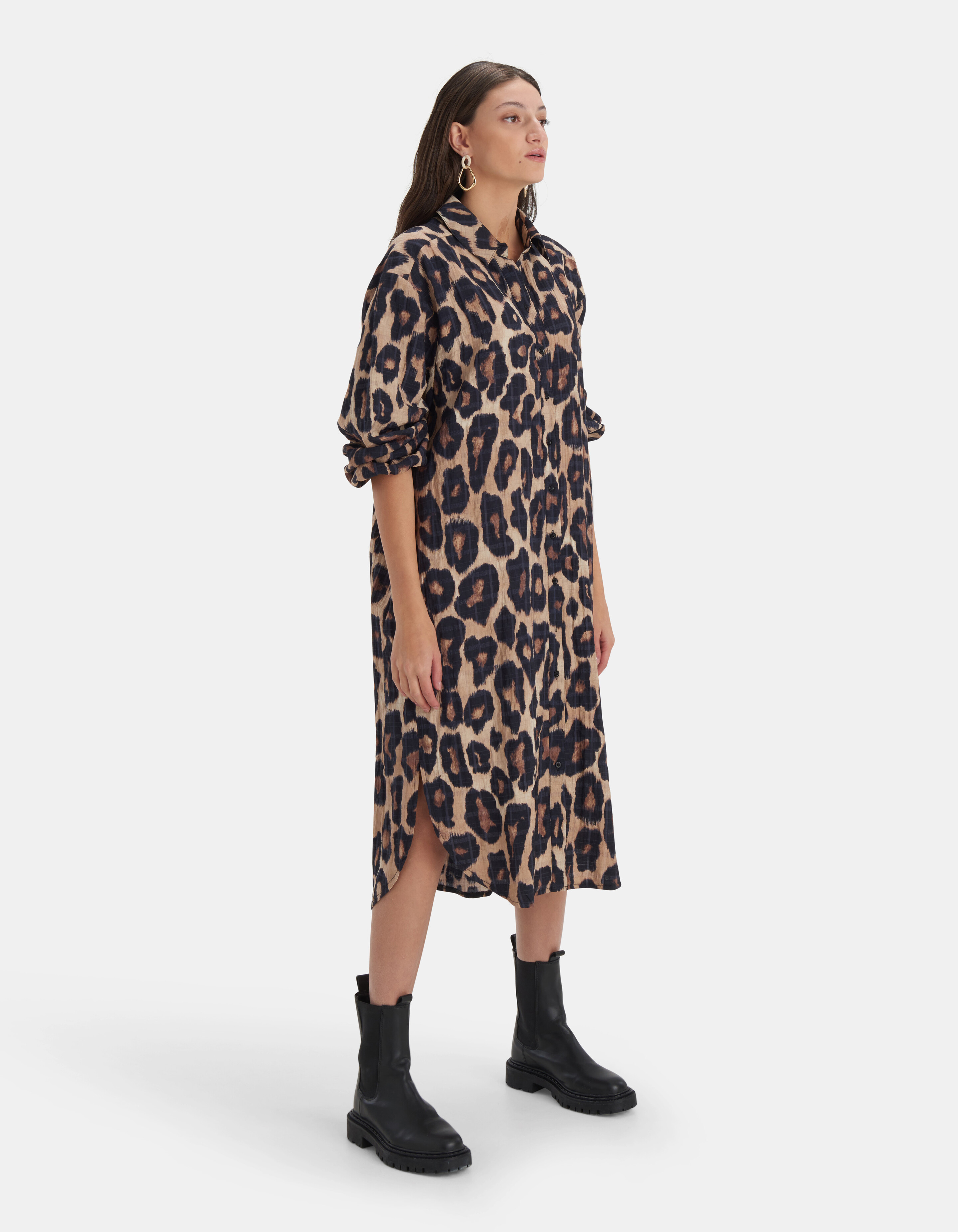 Leopard Long Jurk EKSEPT