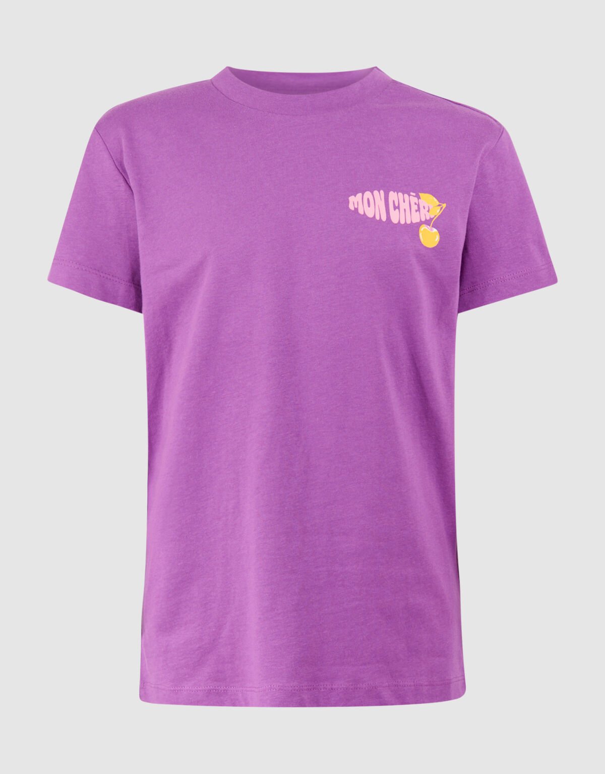 Artwork T-shirt Donkerpaars SHOEBY GIRLS