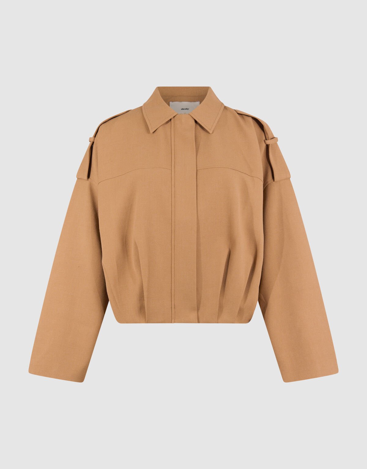 Oversized Bomber Jack Camel By Lonneke SHOEBY WOMEN