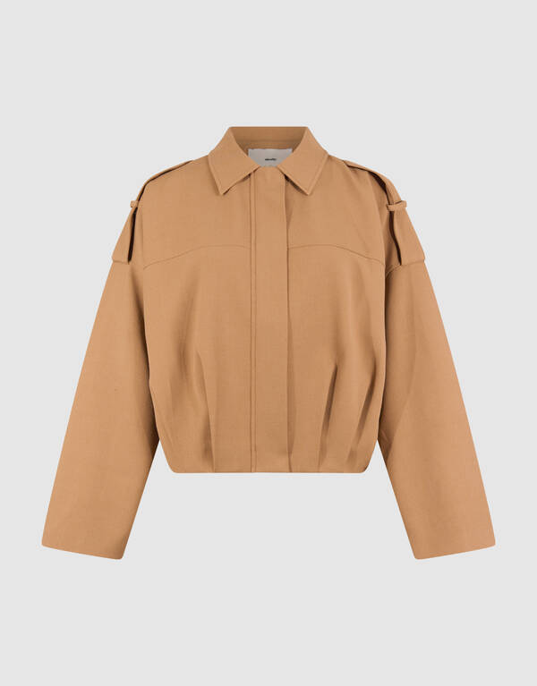 Oversized Bomber Jack Camel By Lonneke SHOEBY WOMEN